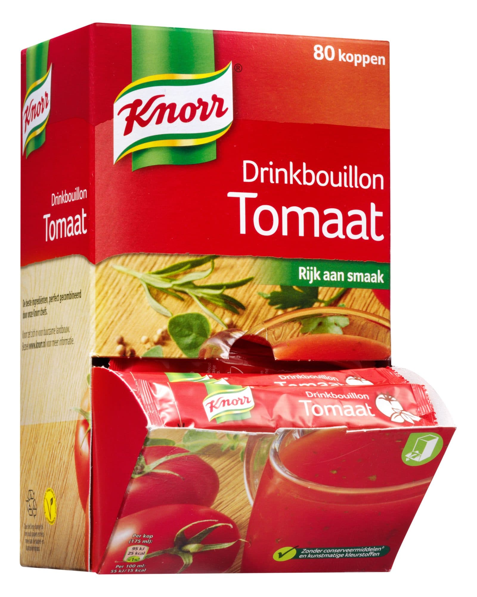 Drinkbouillon Knorr tomaat 80 stuks 3