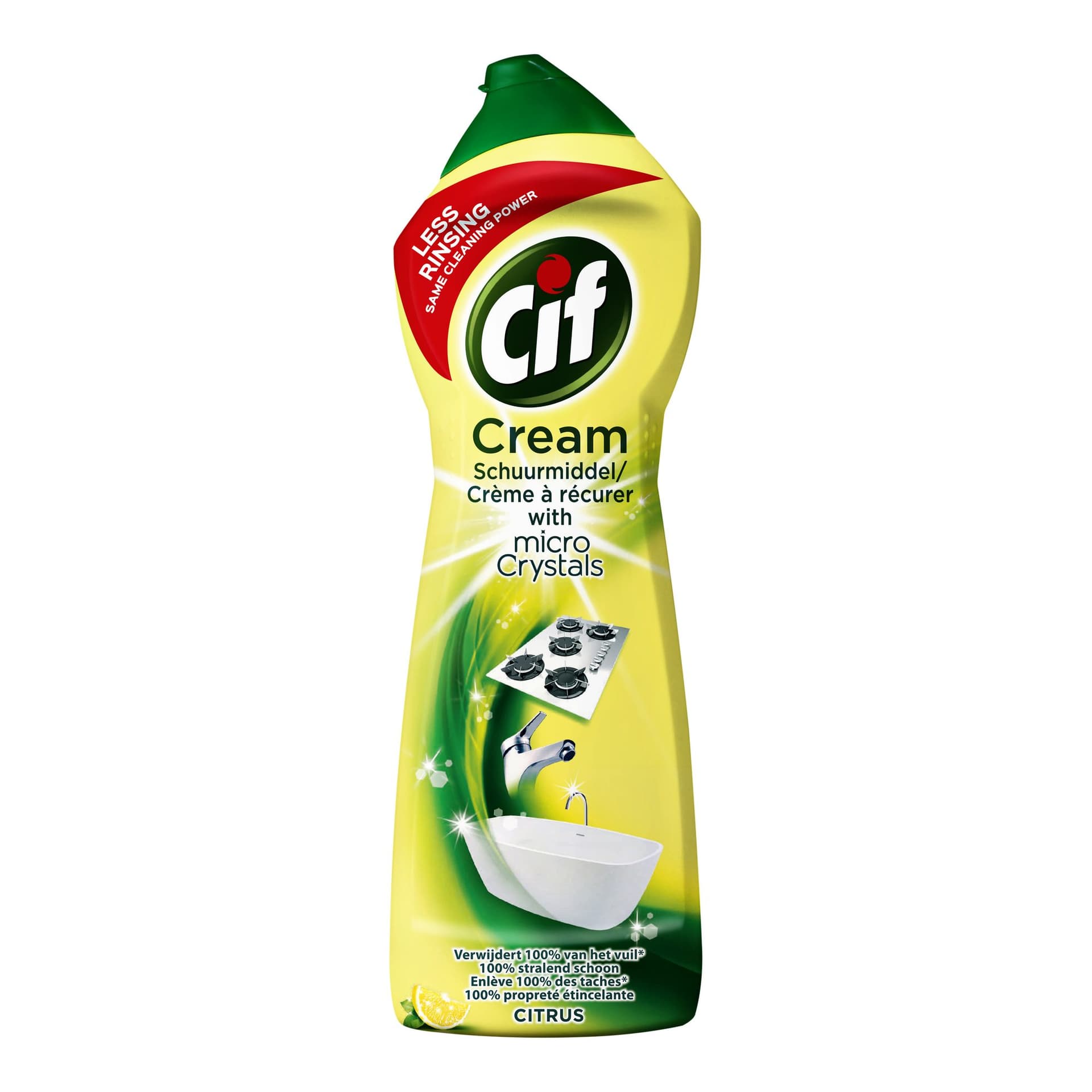 Schuurmiddel Cif citroen 750ml