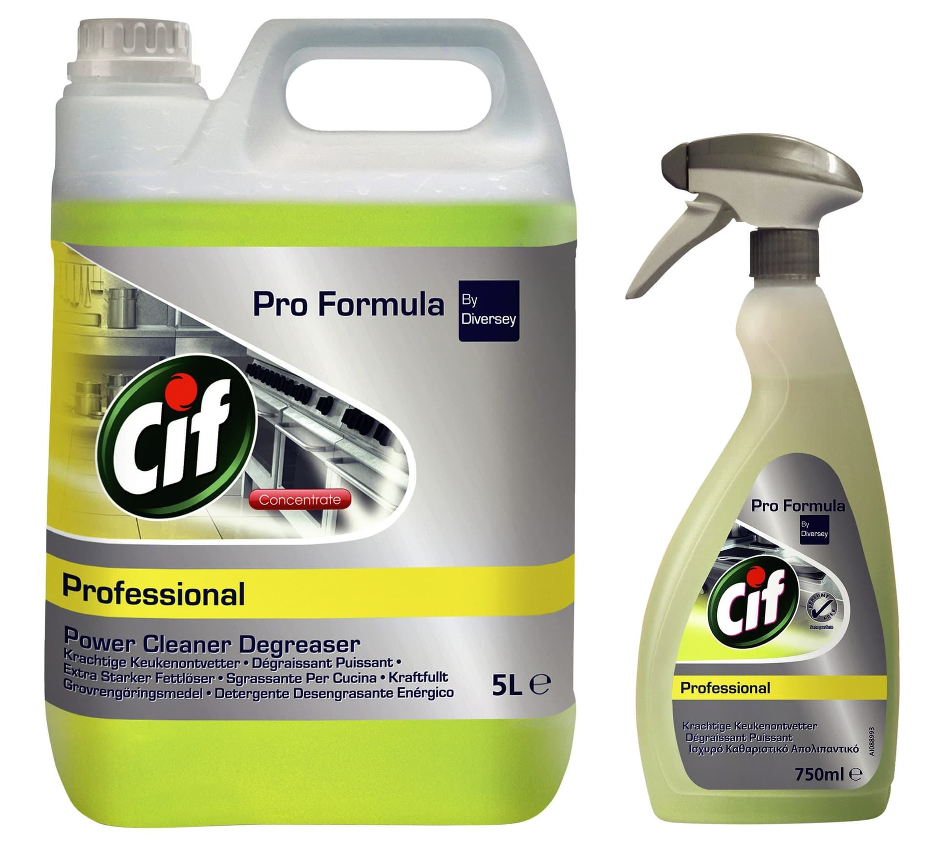 Keukenontvetter Cif Professional spray 750ml 2