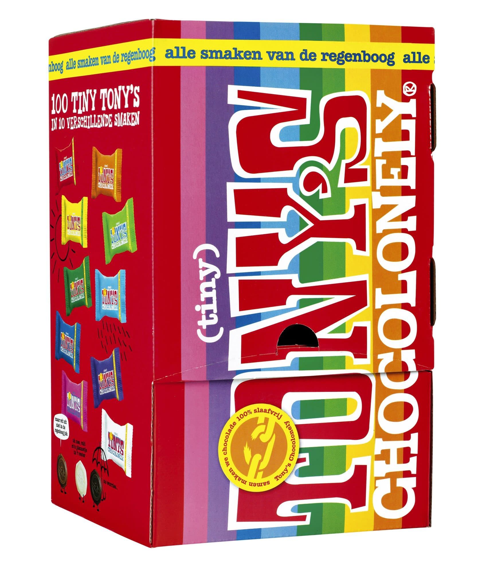 Chocolade Tony's Chocolonely tiny mix doos 100 st 3