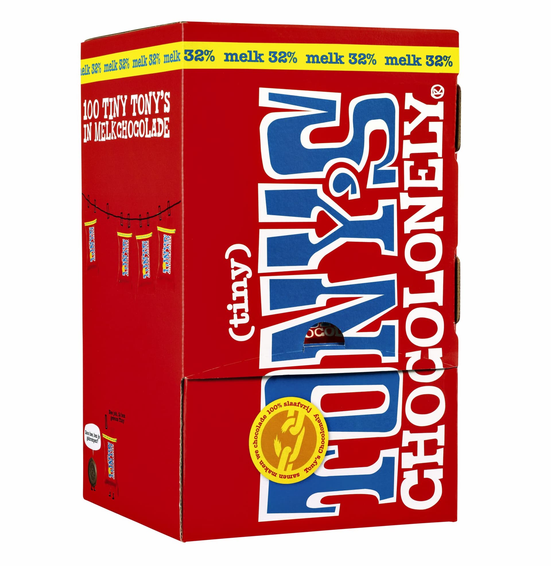 Chocolade Tony's Chocolonely tiny melk doos 100 st 3