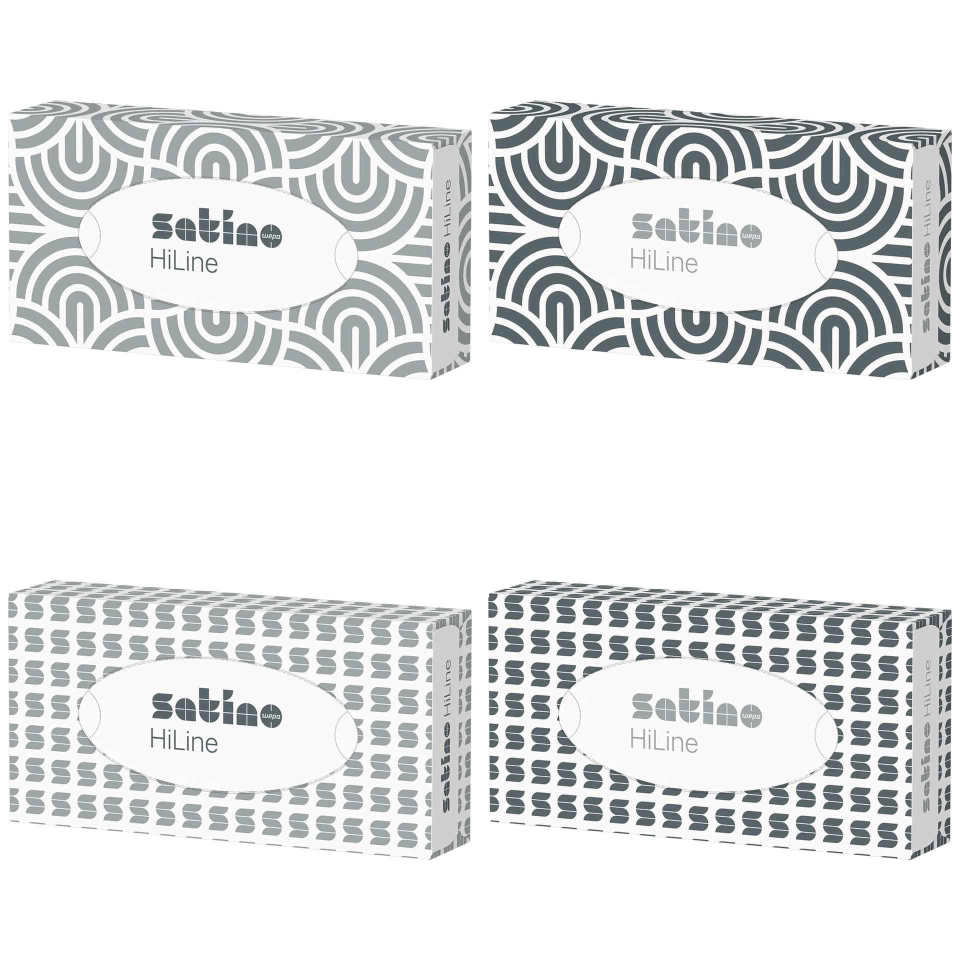 Facial tissues Satino HiLine 2-laags 100 vel wit 206450 2