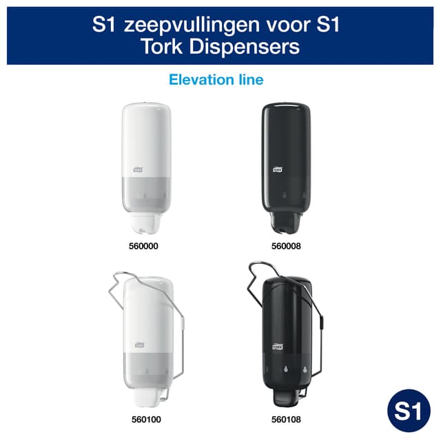 Handzeep Tork S1 Premium vloeibaar 1000ml mild 420501 3