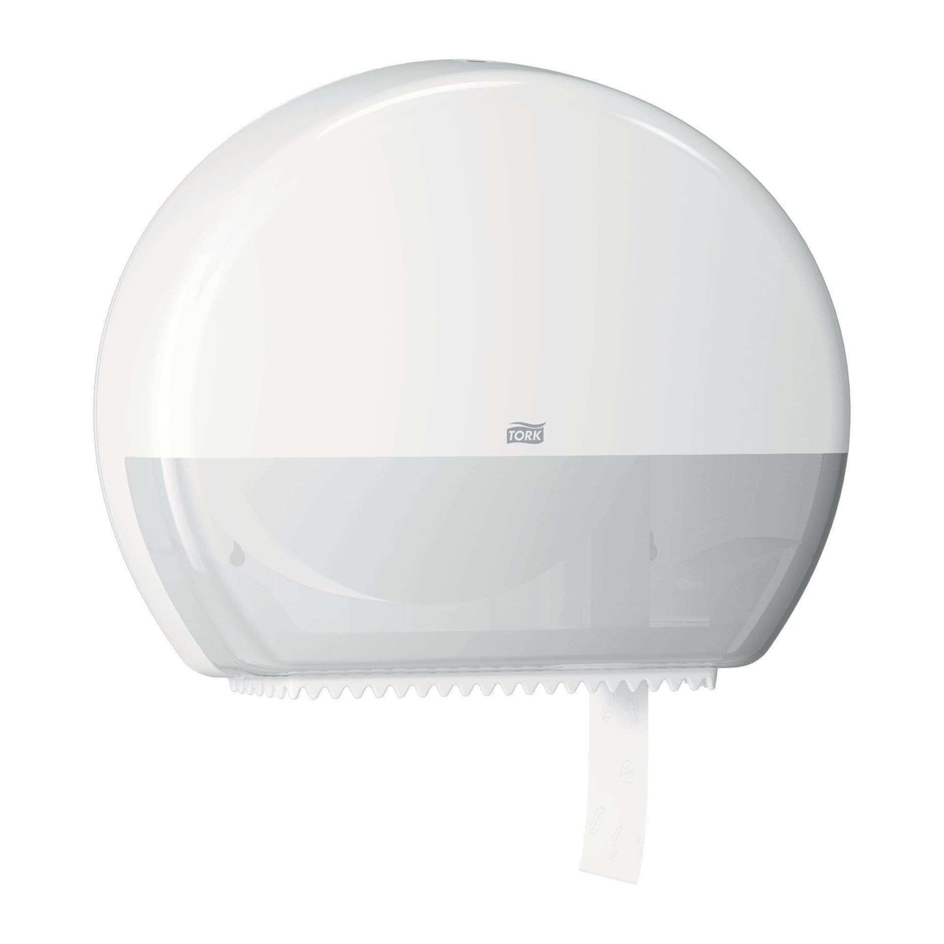 Toiletpapierdispenser Tork T1 Elevation jumbo wit 554000 5