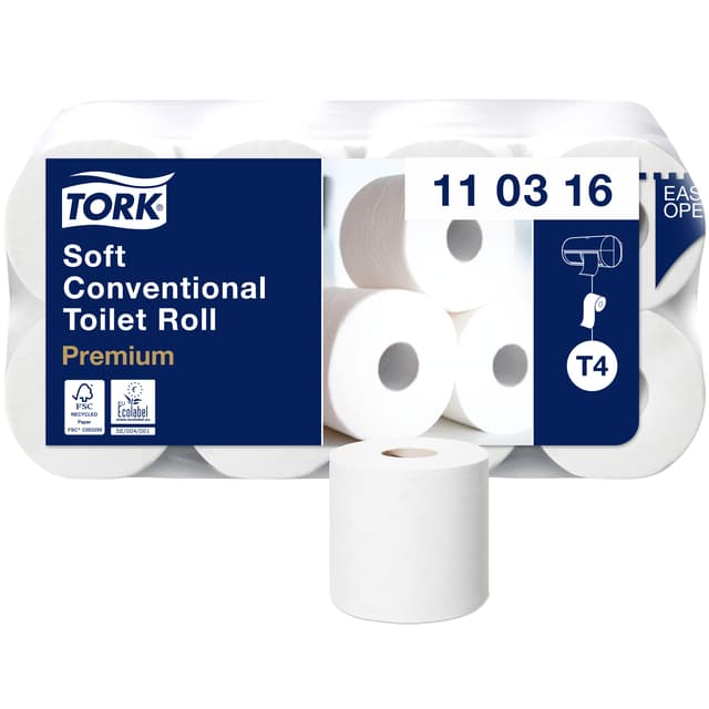 Toiletpapier en dispensers