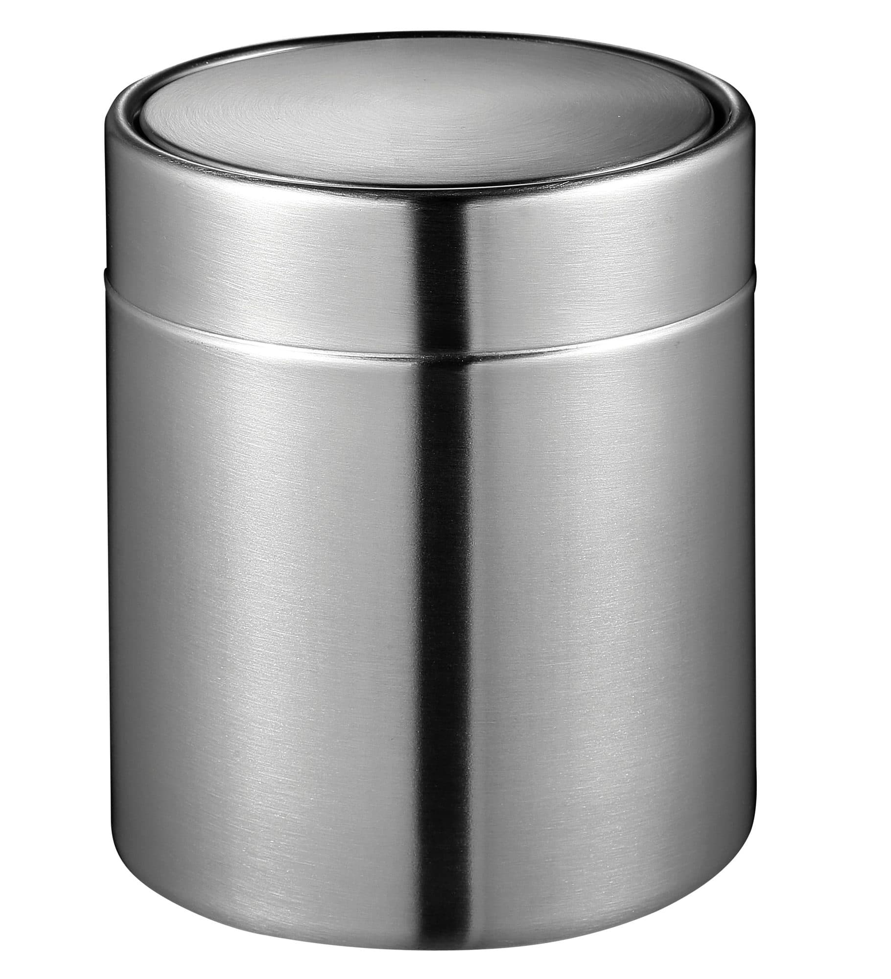 Afvalbak EKO Fandy tafelmodel met swingdeksel 1,5 liter rvs 2