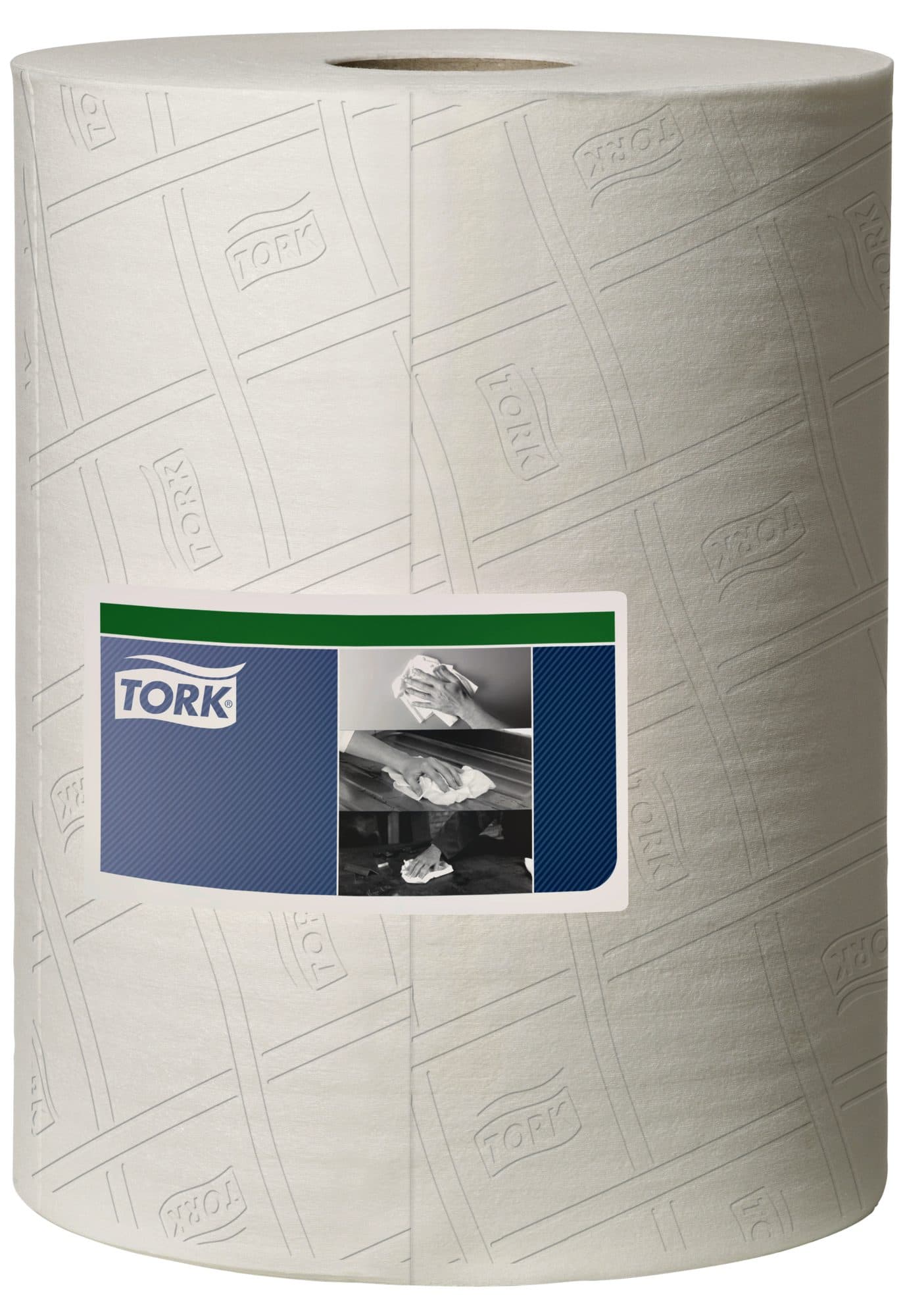 Reinigingsdoek Tork W2 Premium 1-laags 152m wit 510137 2
