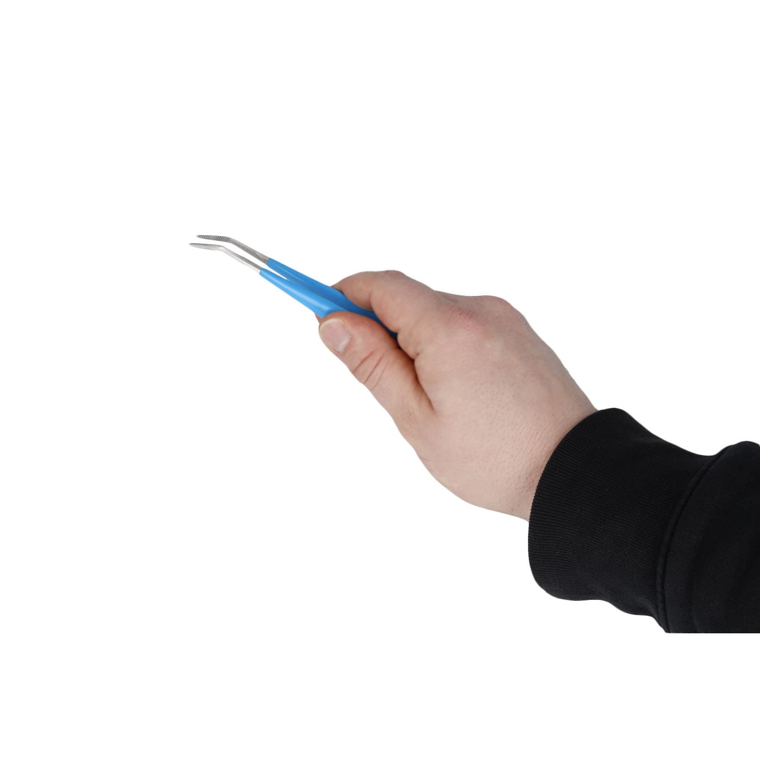 Knutselpincet Westcott 15.5cm soft grip blauw 4