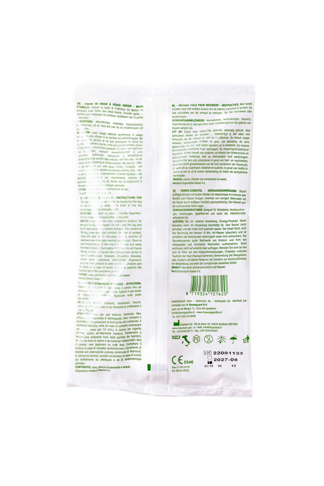 Cold pack Pharmacar Instant 2