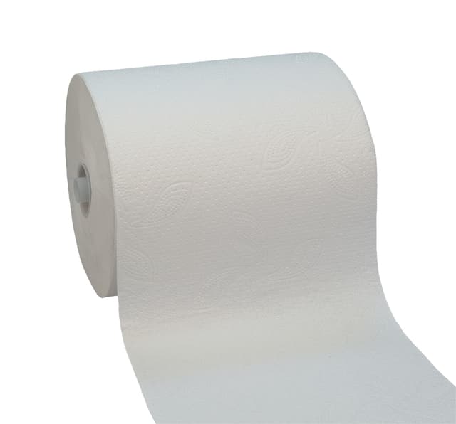 Handdoekrol Katrin systeemrol medium 2-laags 160m wit 460102 2