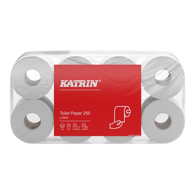 Toiletpapier Katrin 3-laags 250 vel wit 104872