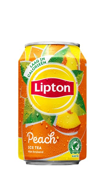 Frisdrank Lipton Ice Tea peach blik 330ml 2