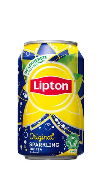Frisdrank Lipton Ice Tea sparkling blik 330ml 2