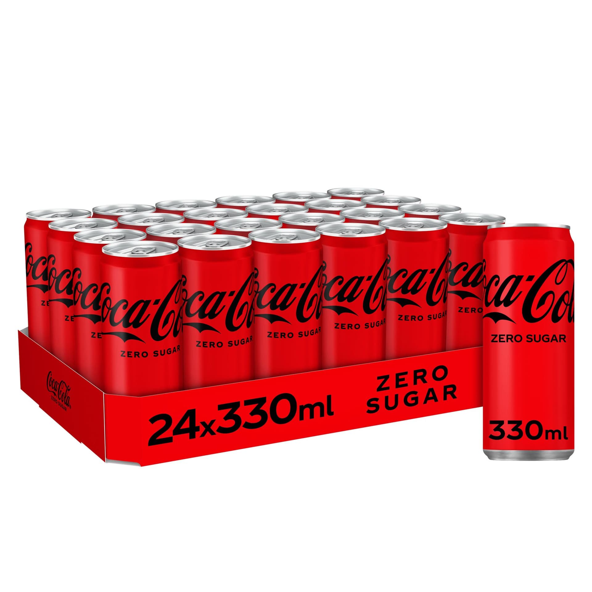 Frisdrank Coca Cola zero blik 330ml 3