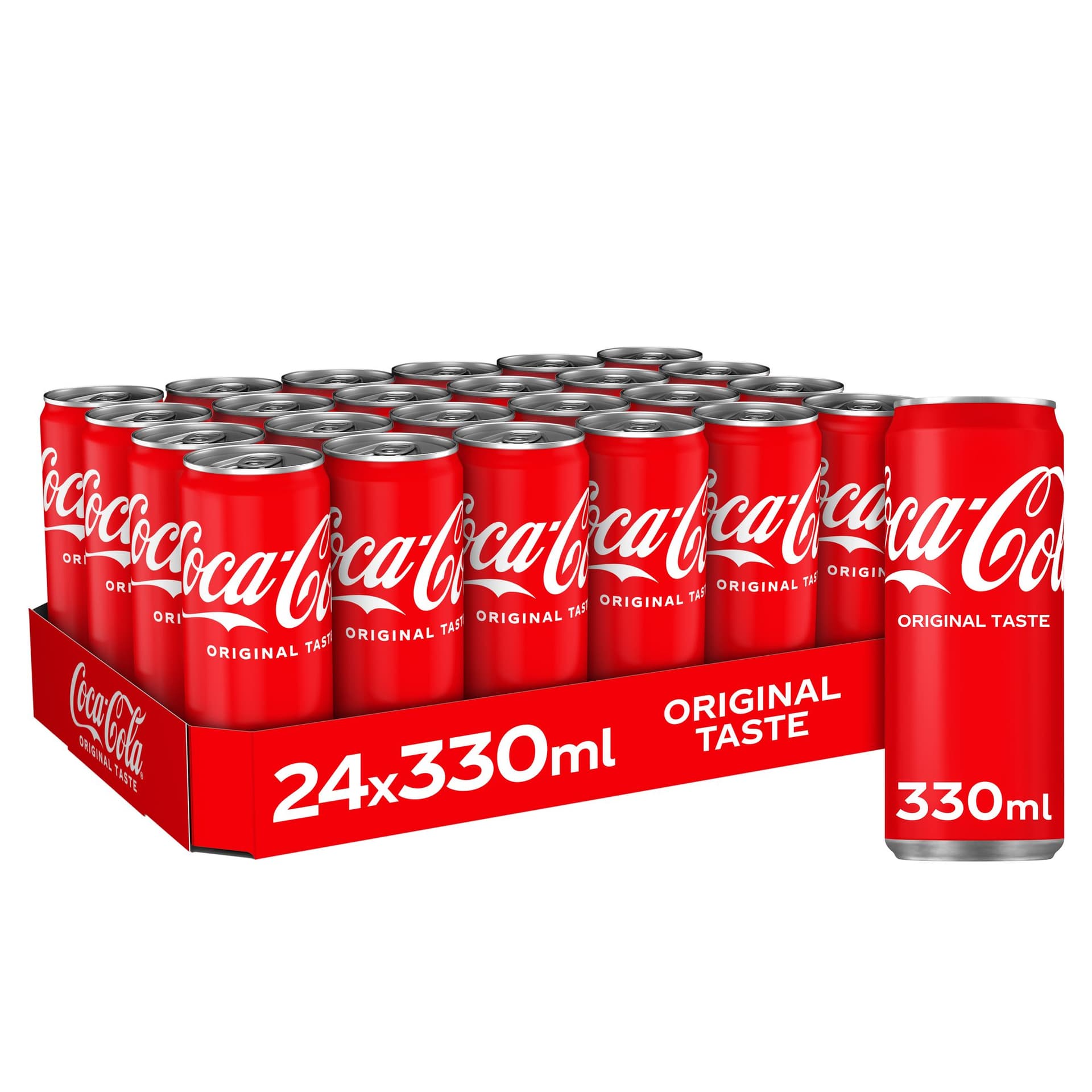 Frisdrank Coca Cola Regular blik 330ml 3