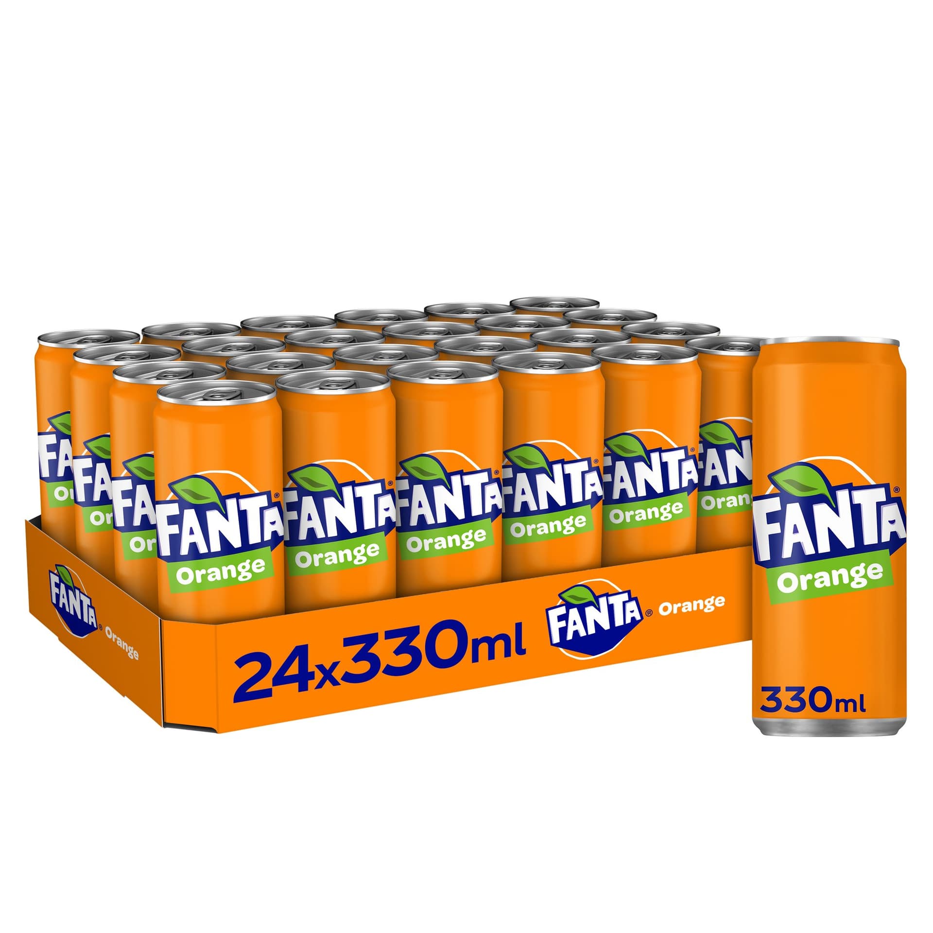 Frisdrank Fanta orange blik 330ml 2