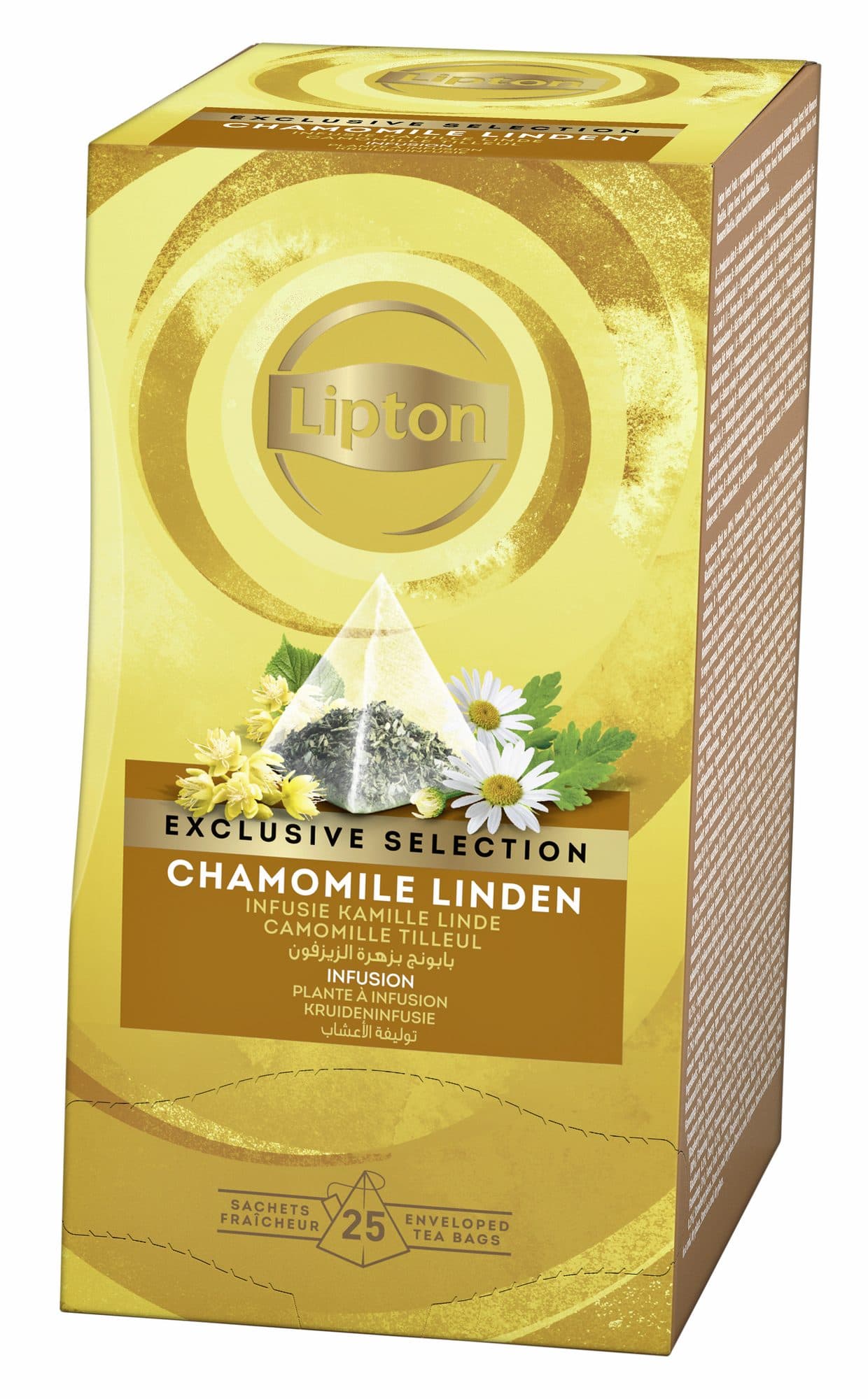 Thee Lipton Exclusive kamille linde 25x2gr 2