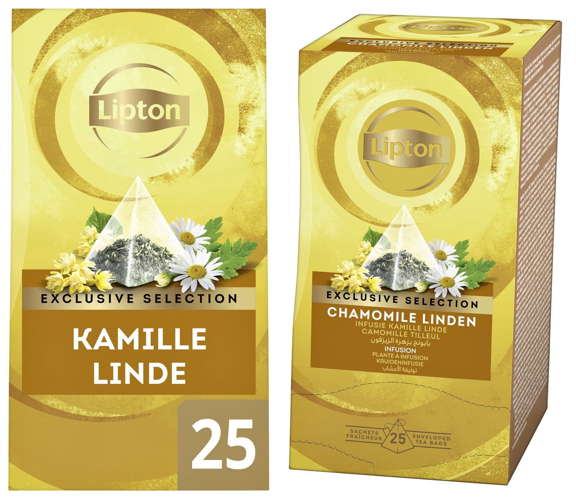 Thee Lipton Exclusive kamille linde 25x2gr 3