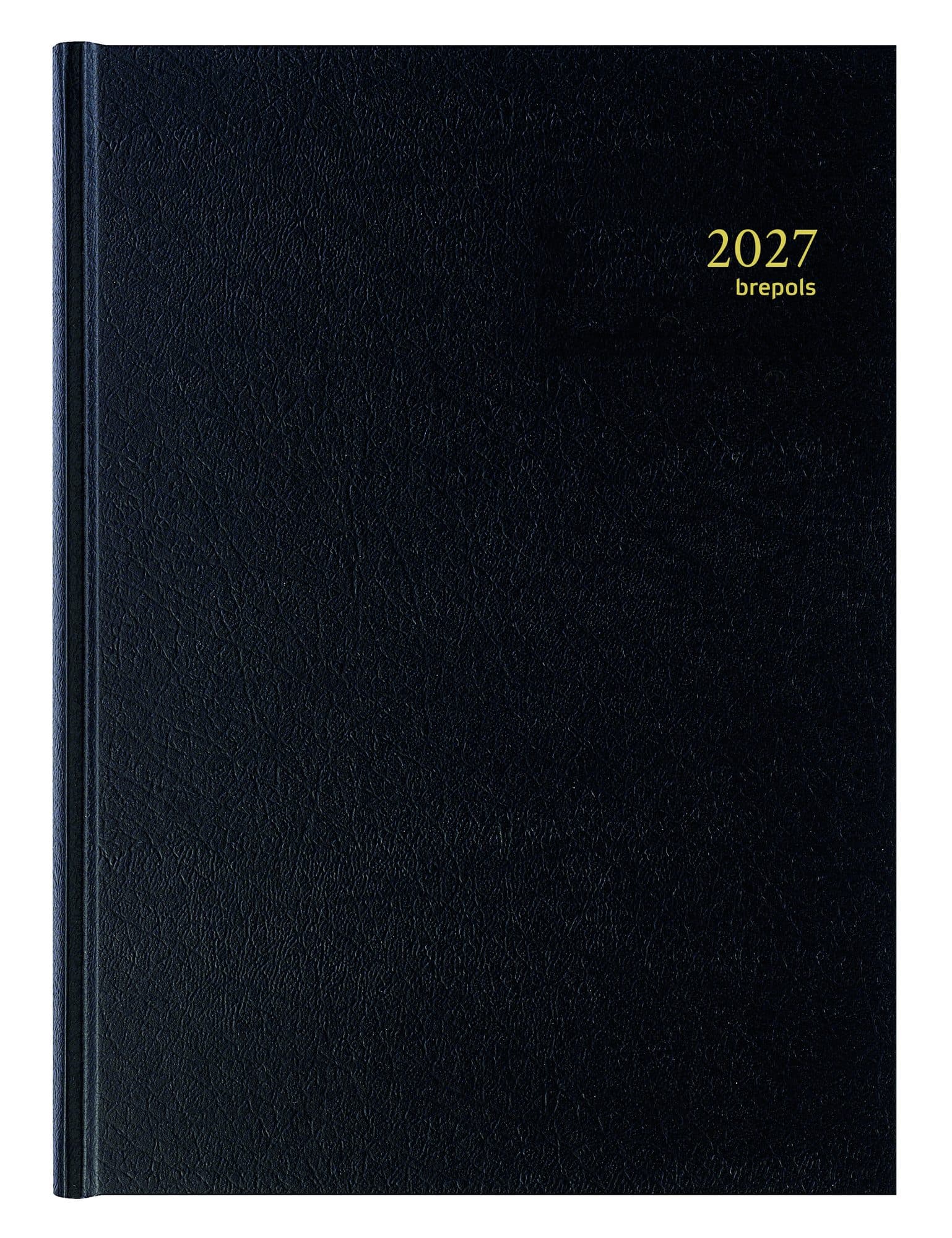 Agenda 2027 Brepols Bremax Santex A4 1dag/2pagina's 8 kolommen zwart