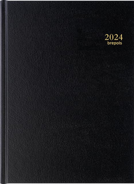 Agenda 2027 Brepols Bremax Santex A4 1dag/1pagina 4 kolommen zwart