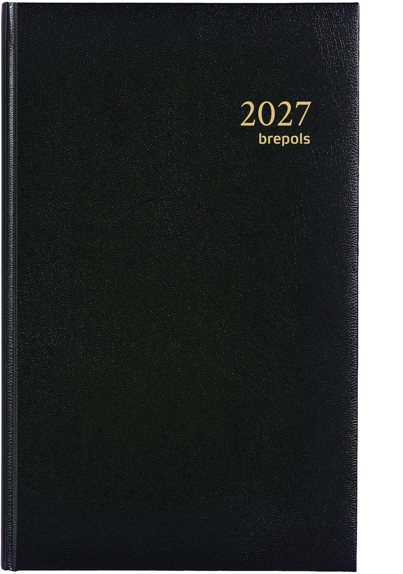 Agenda 2027 Brepols Brefix Lima 1dag/1pagina zwart