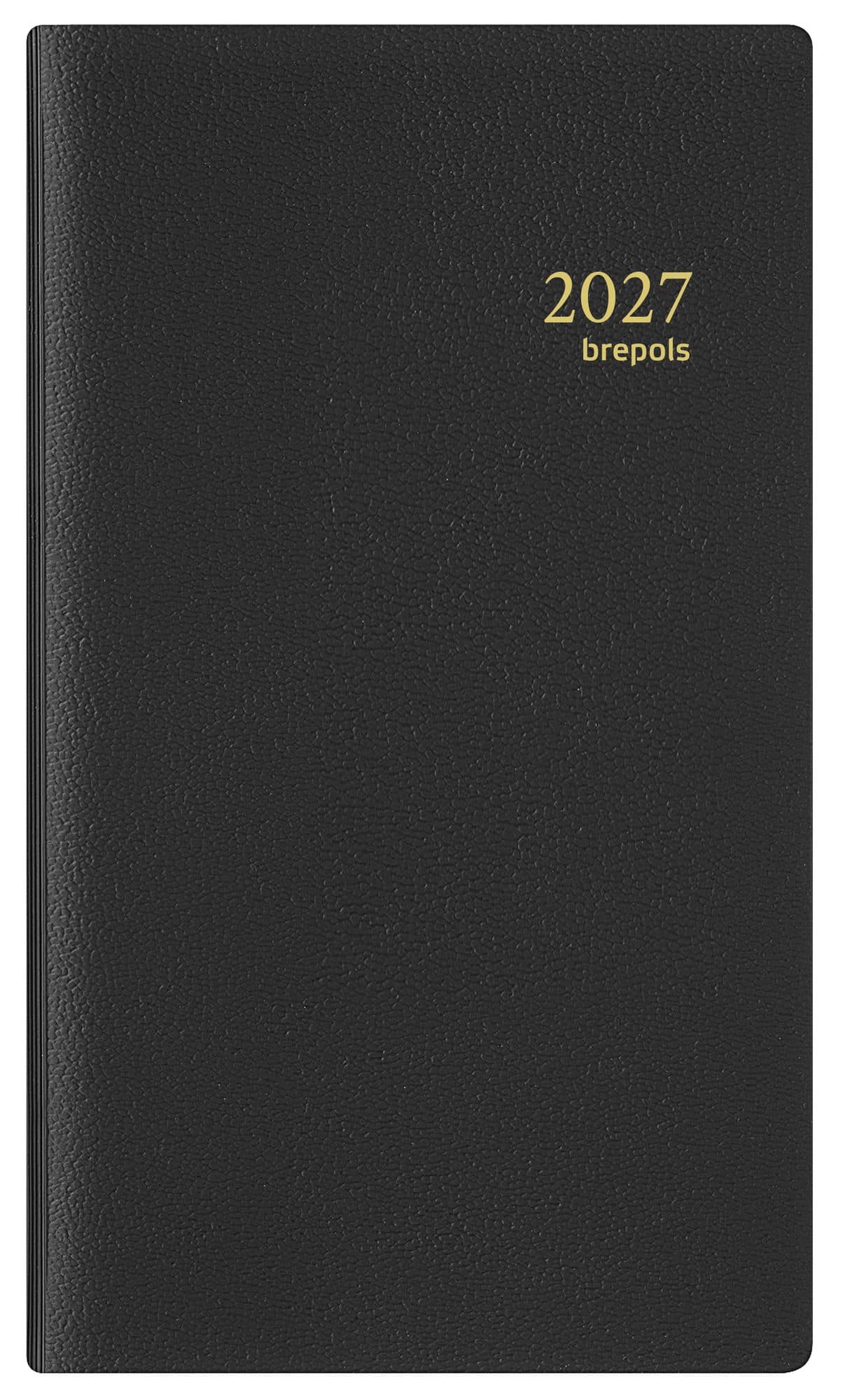 Agenda 2027 Brepols Interplan Genova 7dagen/2pagina's spiraal zwart