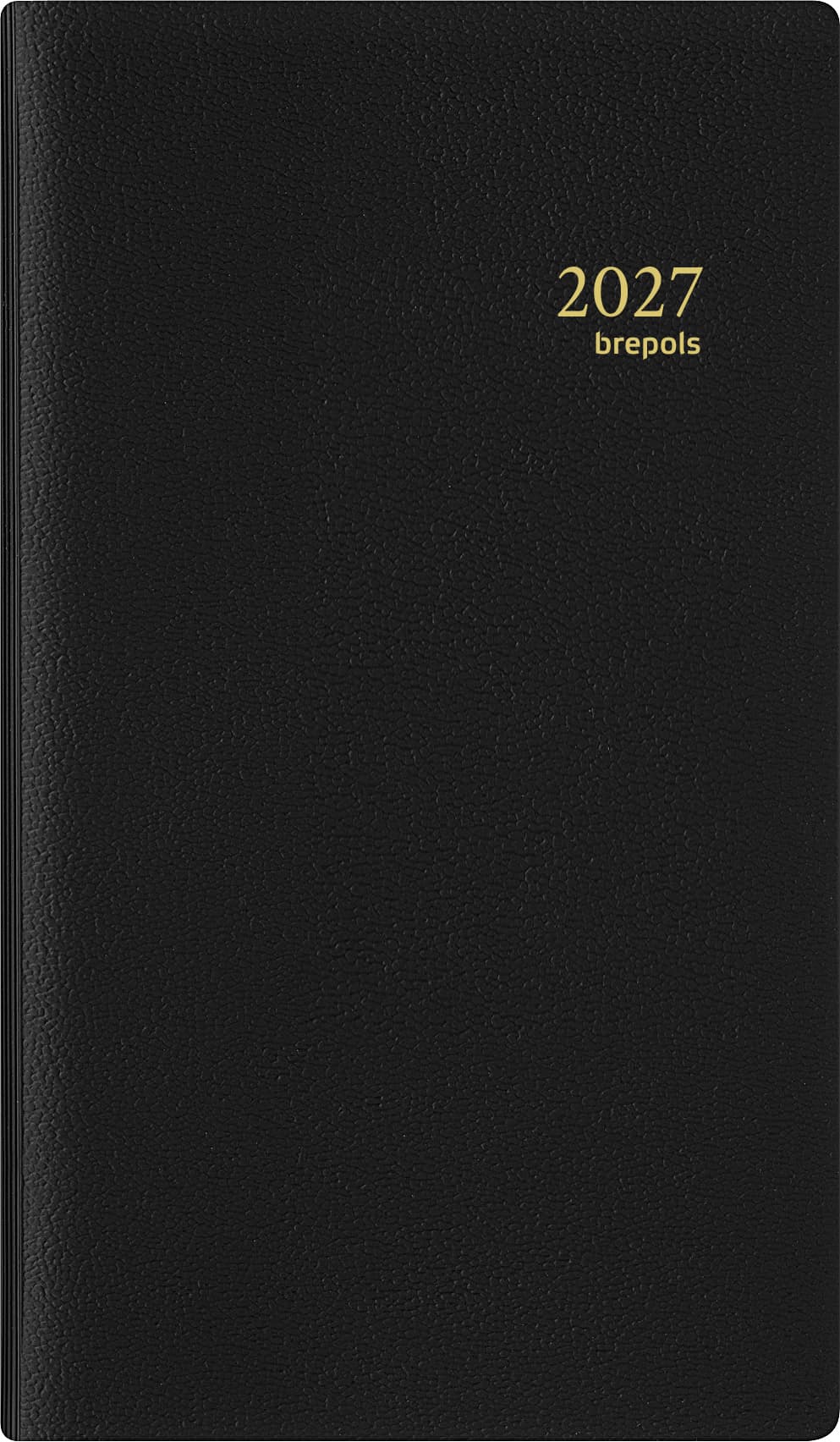 Agenda 2027 Brepols Breplan Genova 7dagen/1pagina zwart