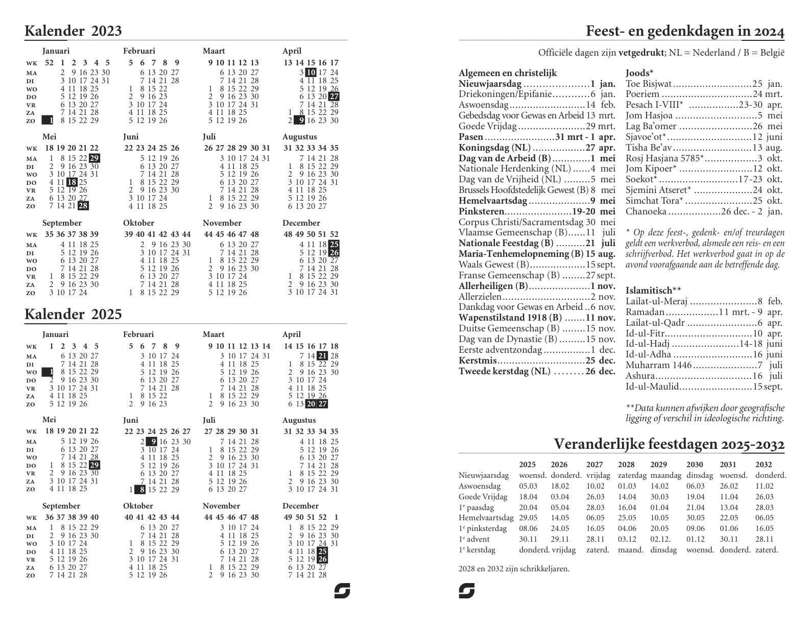 Agendavulling 2027 Succes Mini 1dag/1pagina 3