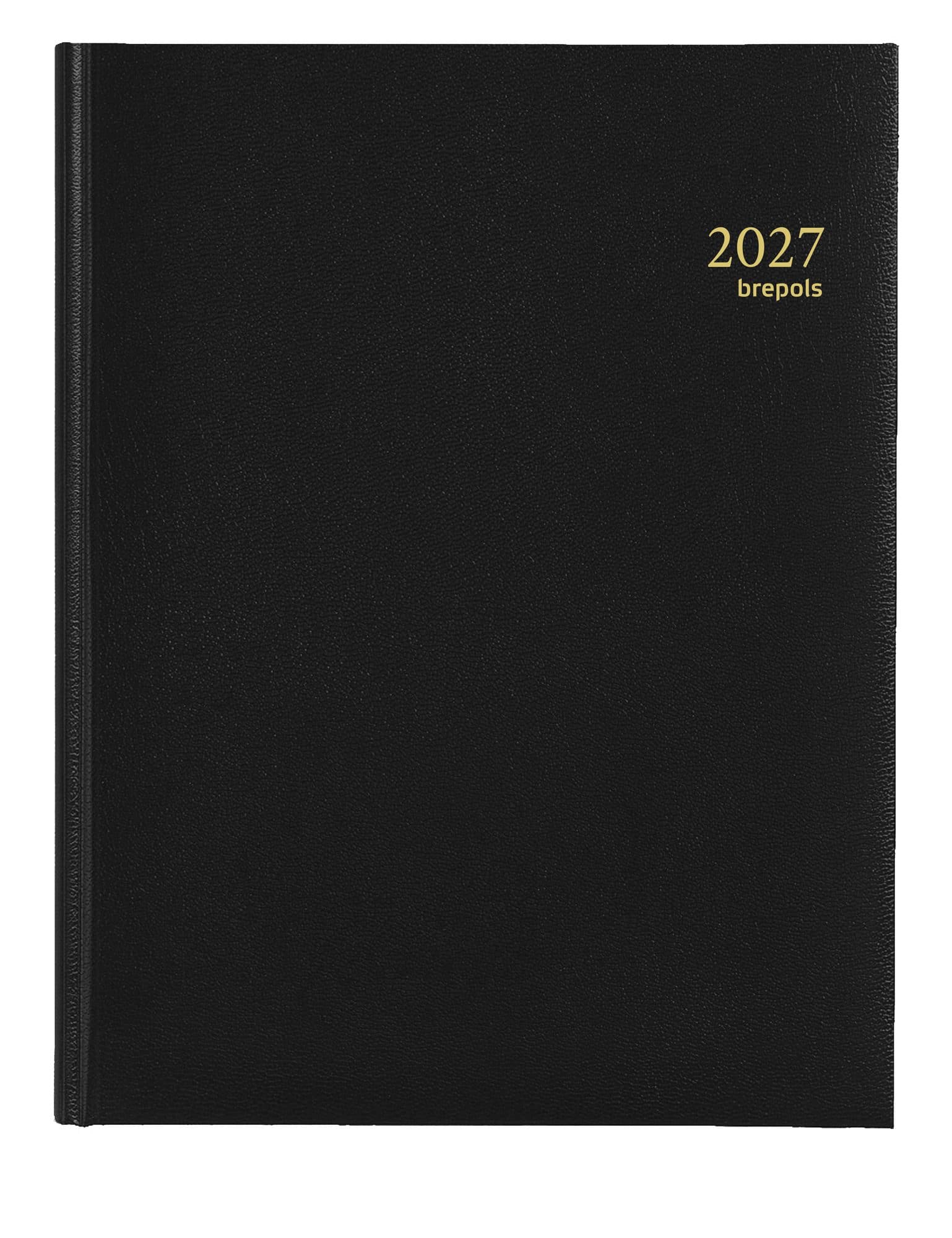 Agenda 2027 Brepols Timing Lima 7dagen/2pagina's zestalig zwart