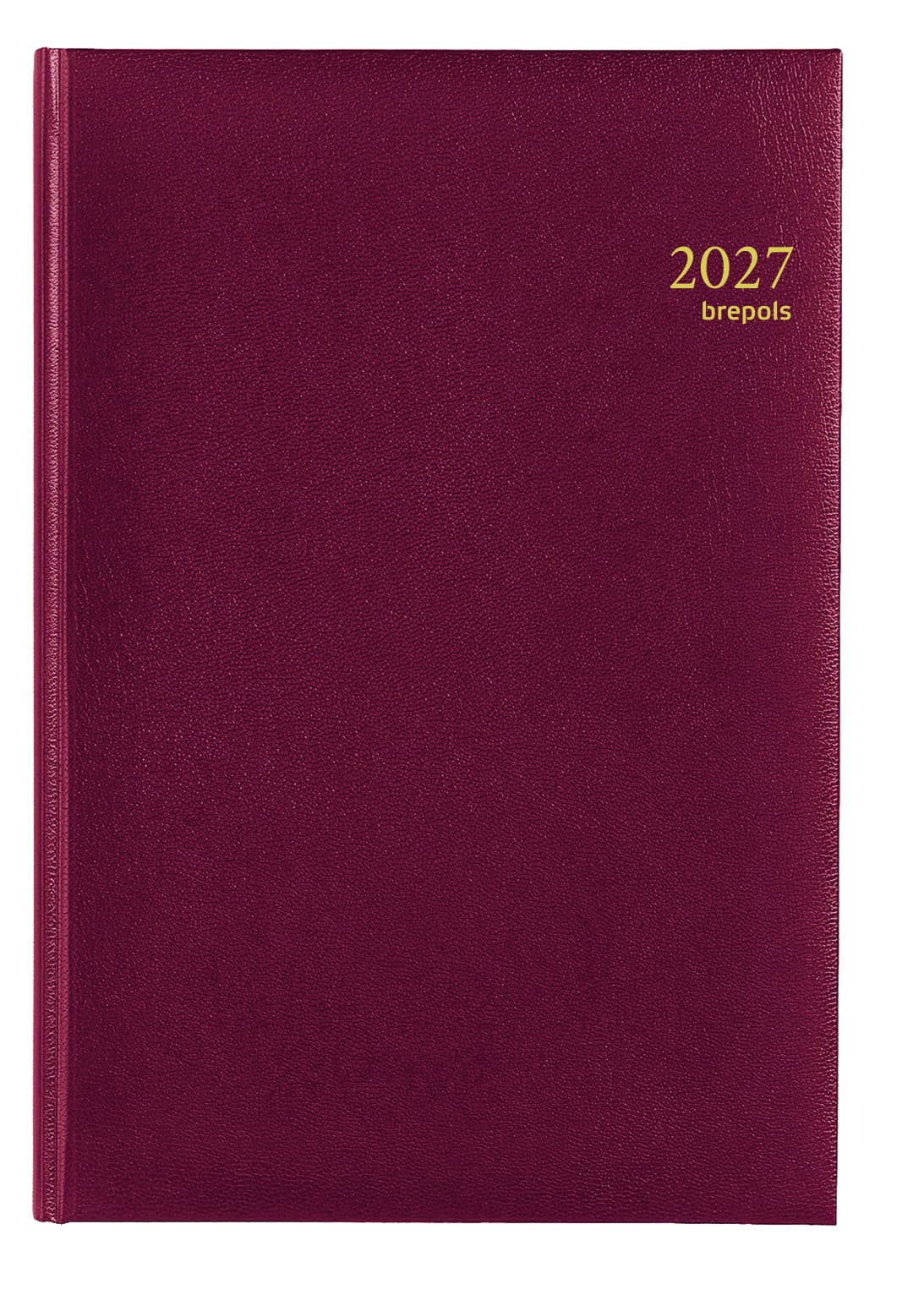 Agenda 2027 Brepols Omega Lima 7dagen/2pagina's bordeaux