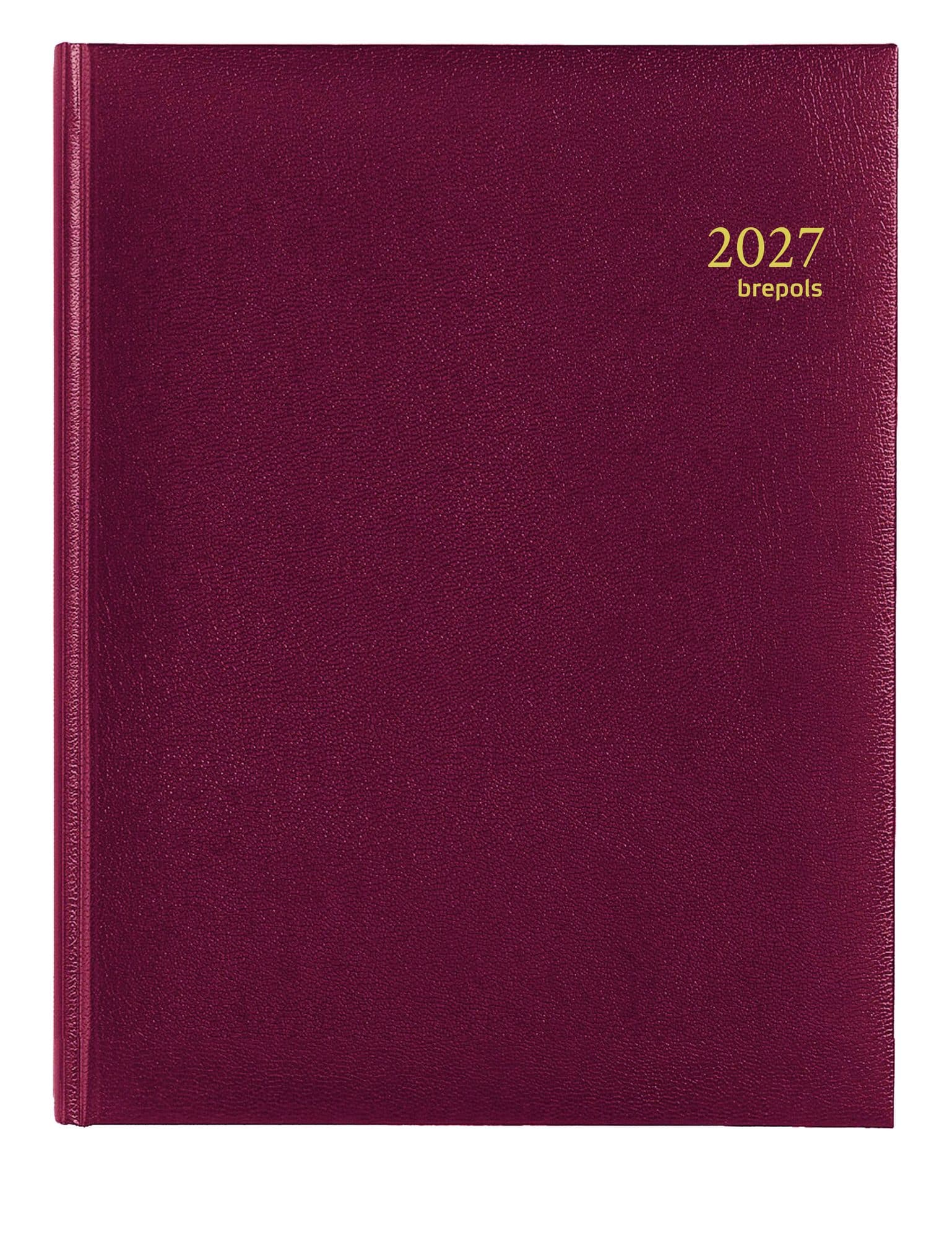 Agenda 2027 Brepols Timing Lima 7dagen/2pagina's zestalig bordeaux