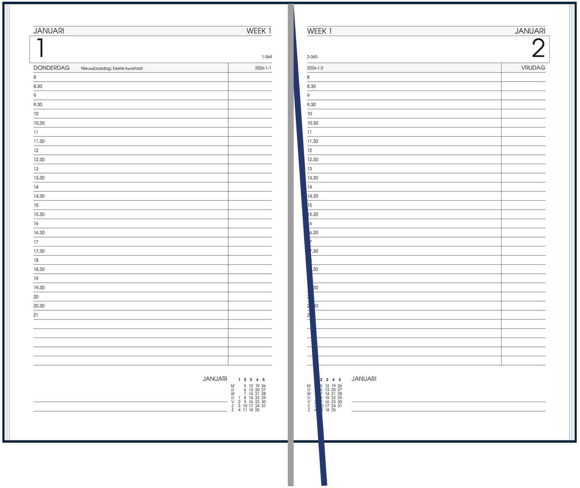 Agenda 2027 Ryam Efficiency Baladek 1dag/1pagina zwart 2