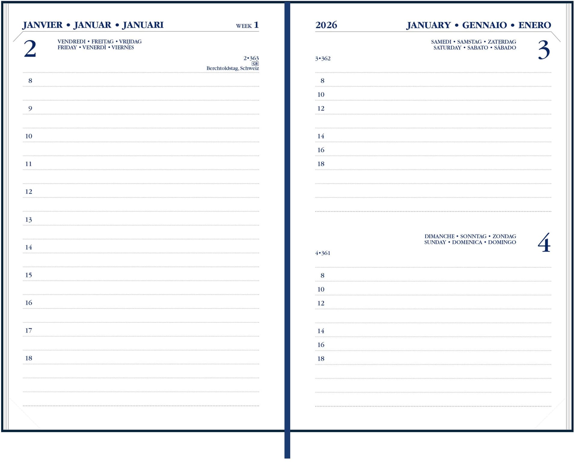 Agenda 2027 Ryam Memoplan 1 Mundior 1dag/1pagina bordeaux 2