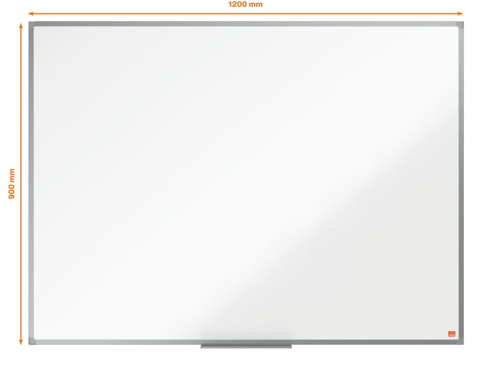 Whiteboard Nobo Essence 90x120cm staal 3