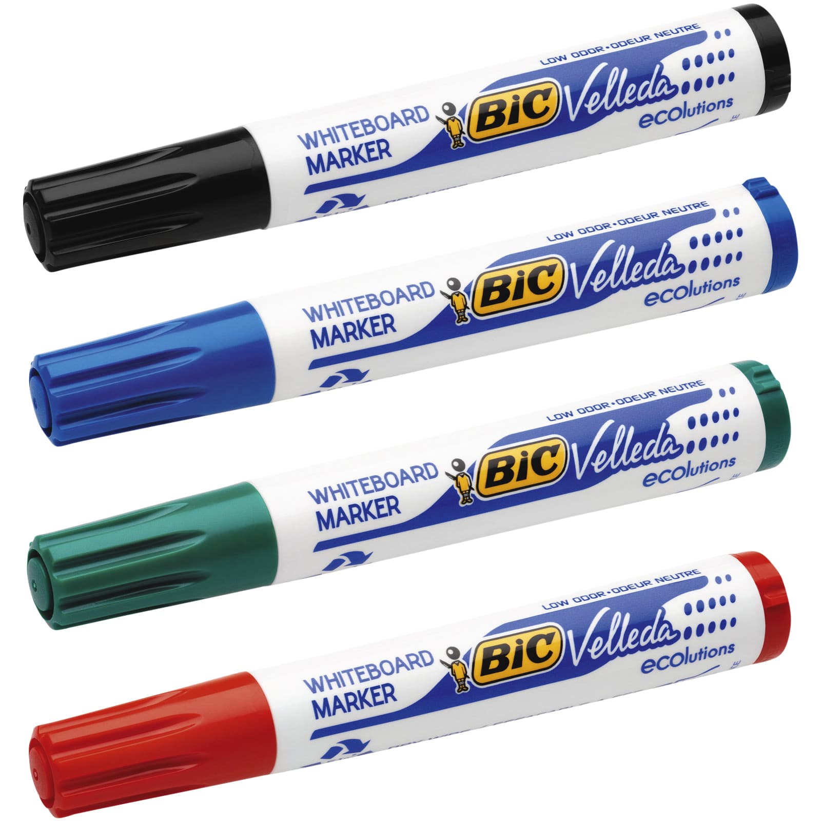 Whiteboardmarker Bic Velleda 1701 rond large groen 3