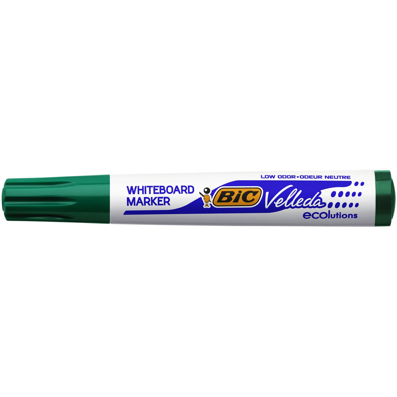 Whiteboardmarker Bic Velleda 1701 rond large groen 6