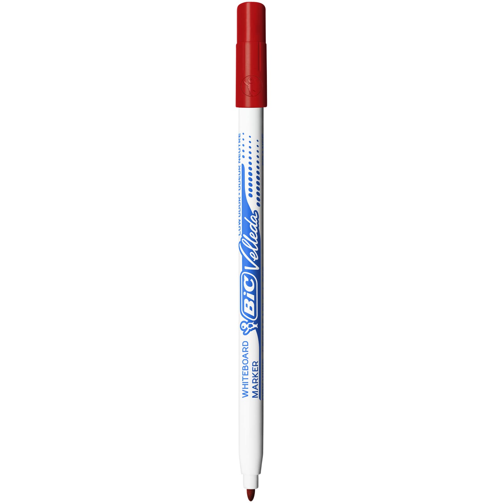 Whiteboardmarker Bic Velleda 1721 rond fijn rood 5