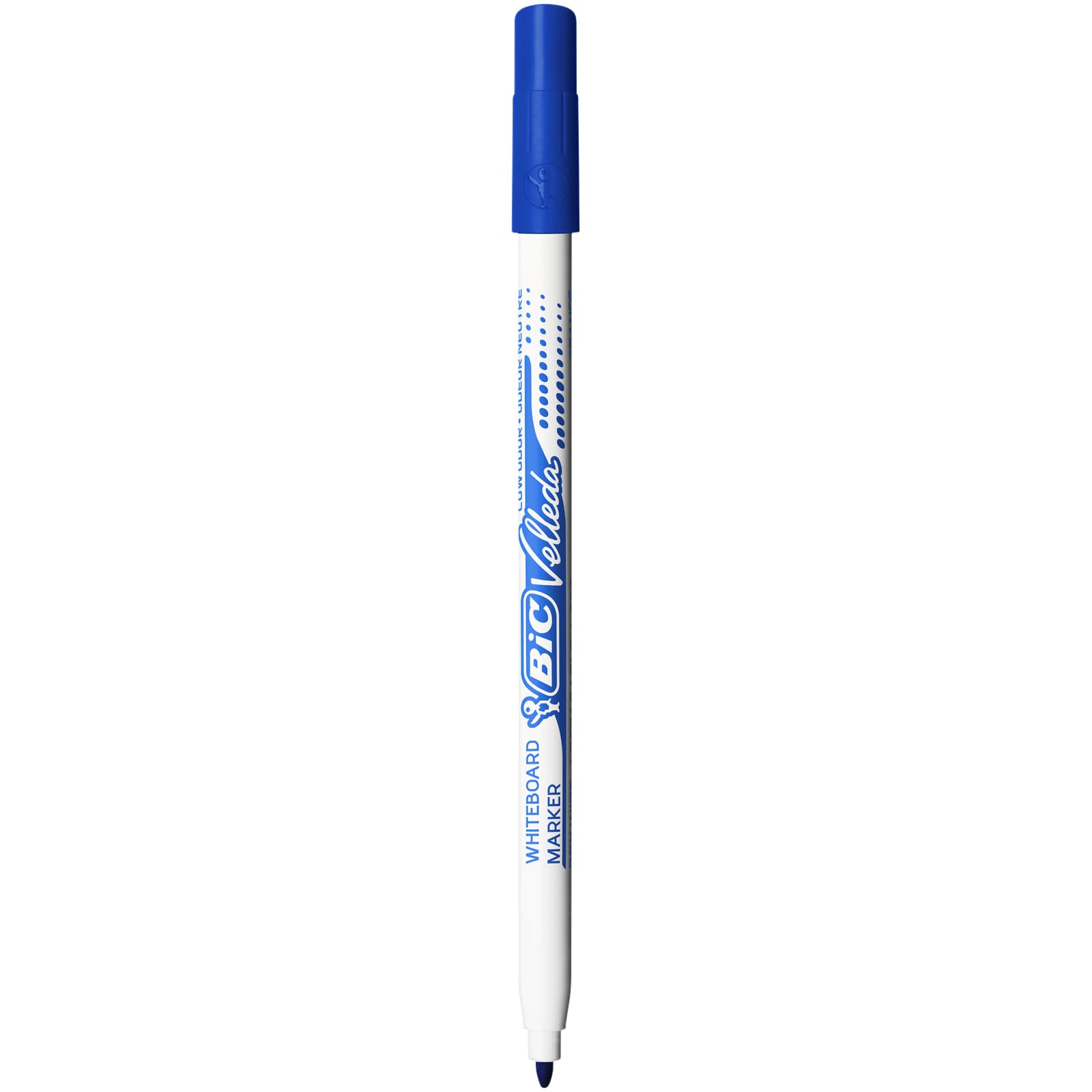 Whiteboardmarker Bic Velleda 1721 rond fijn blauw 5