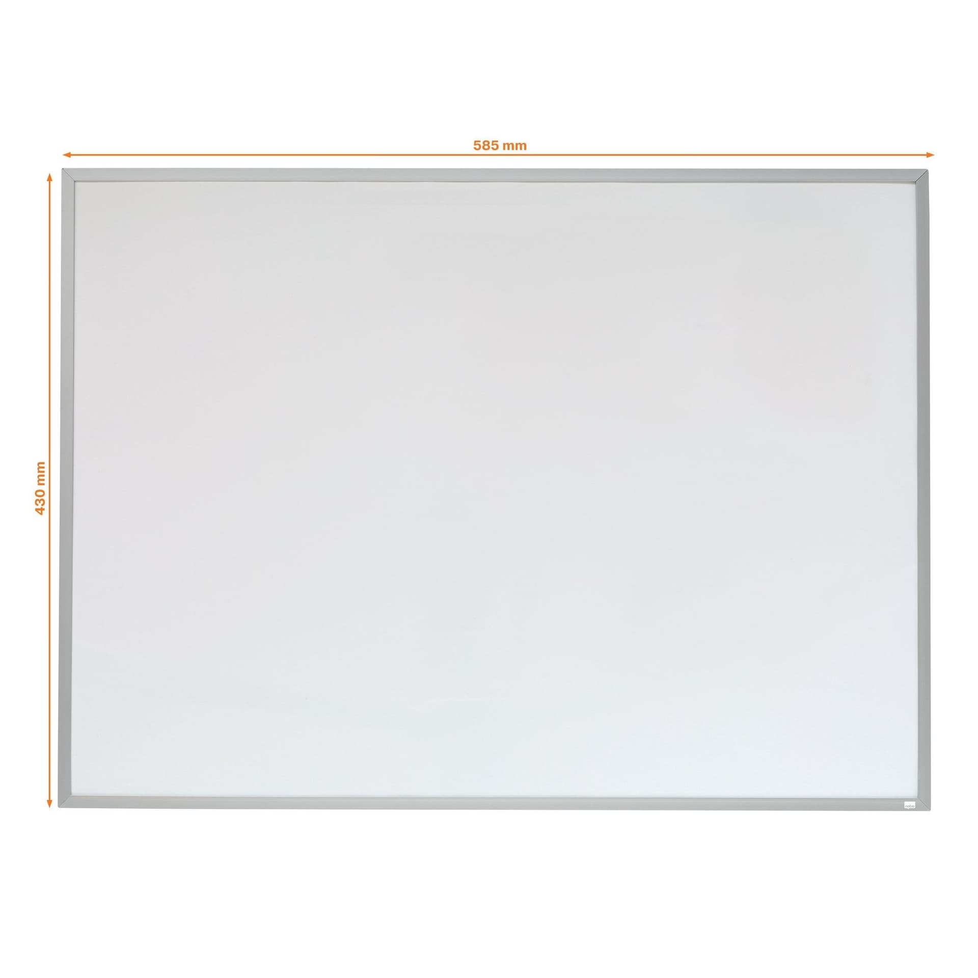 Whiteboard Nobo 58.5x43cm aluminium magnetisch 3