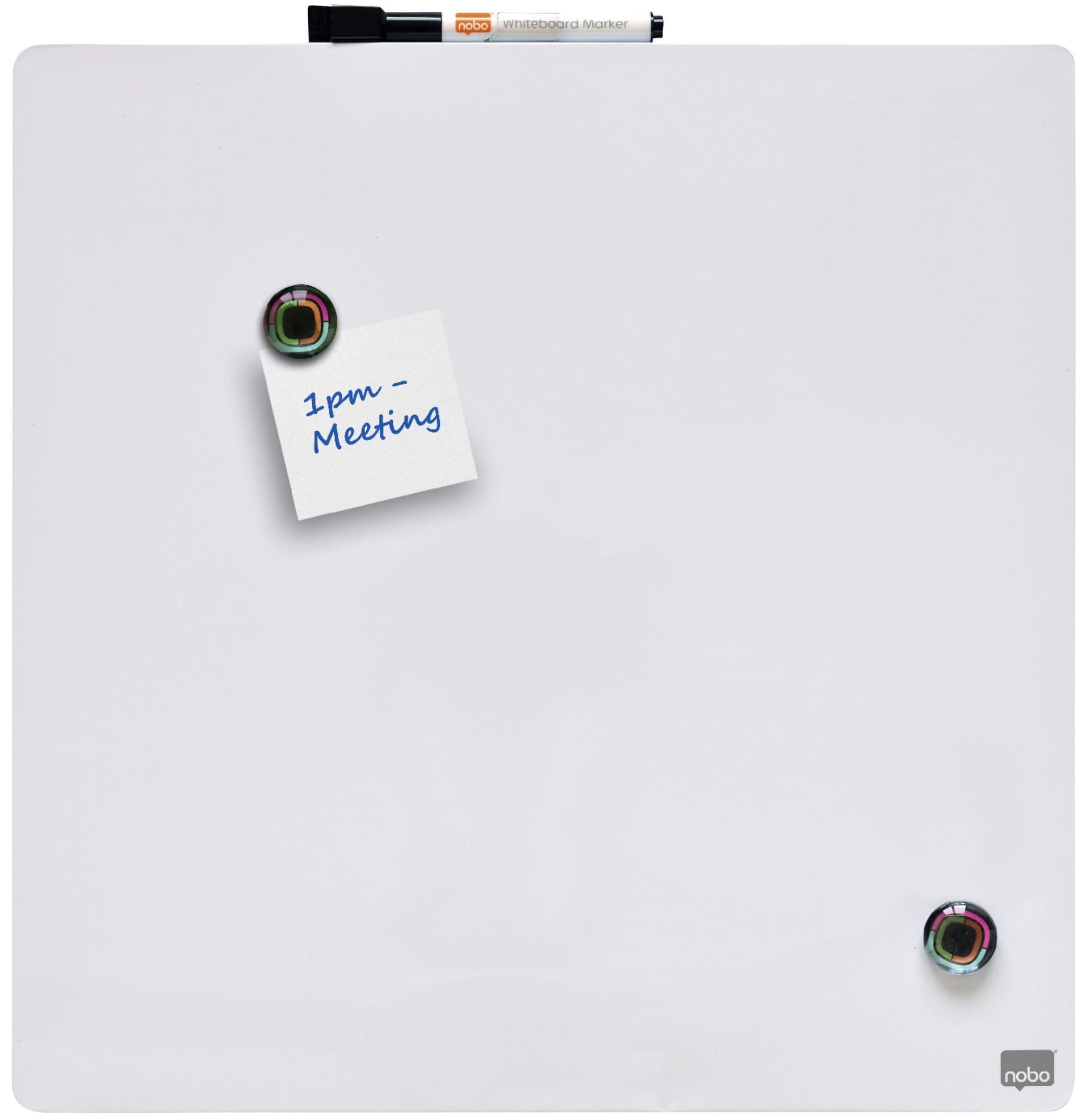 Whiteboard Nobo tegel 36x36cm wit magnetisch 2