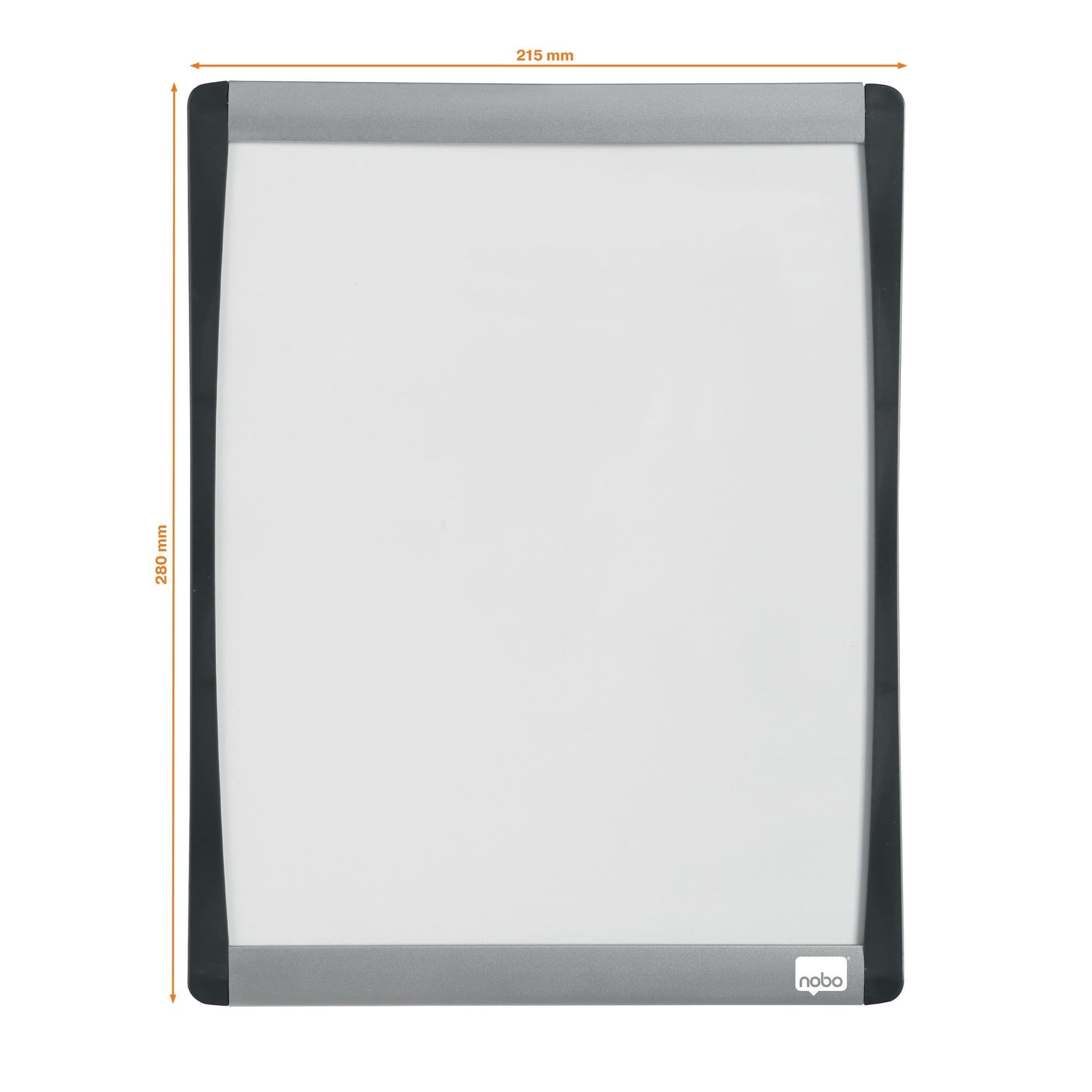 Whiteboard Nobo 28x21.5cm gewelfd 2