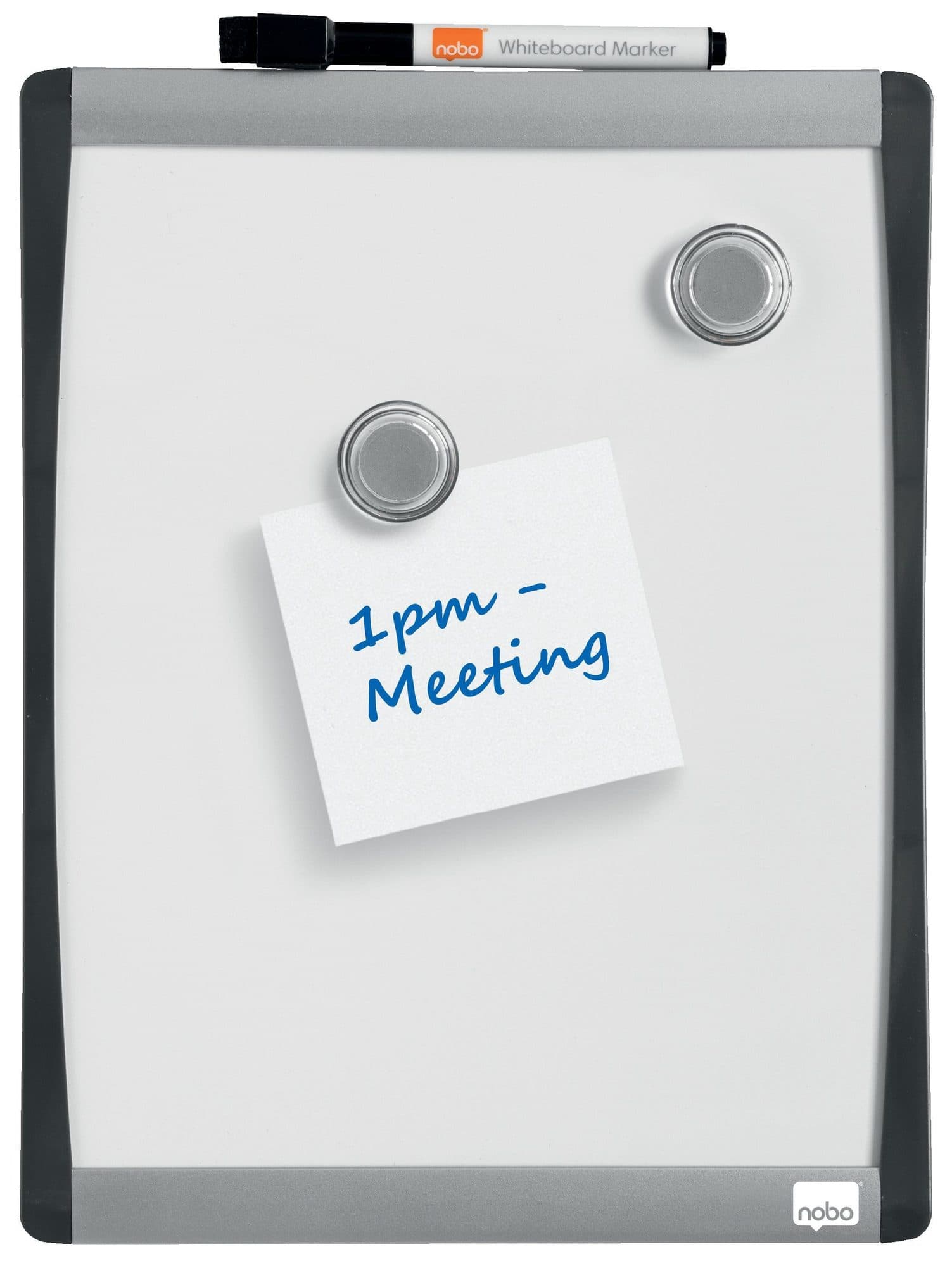Whiteboard Nobo 28x21.5cm gewelfd 4