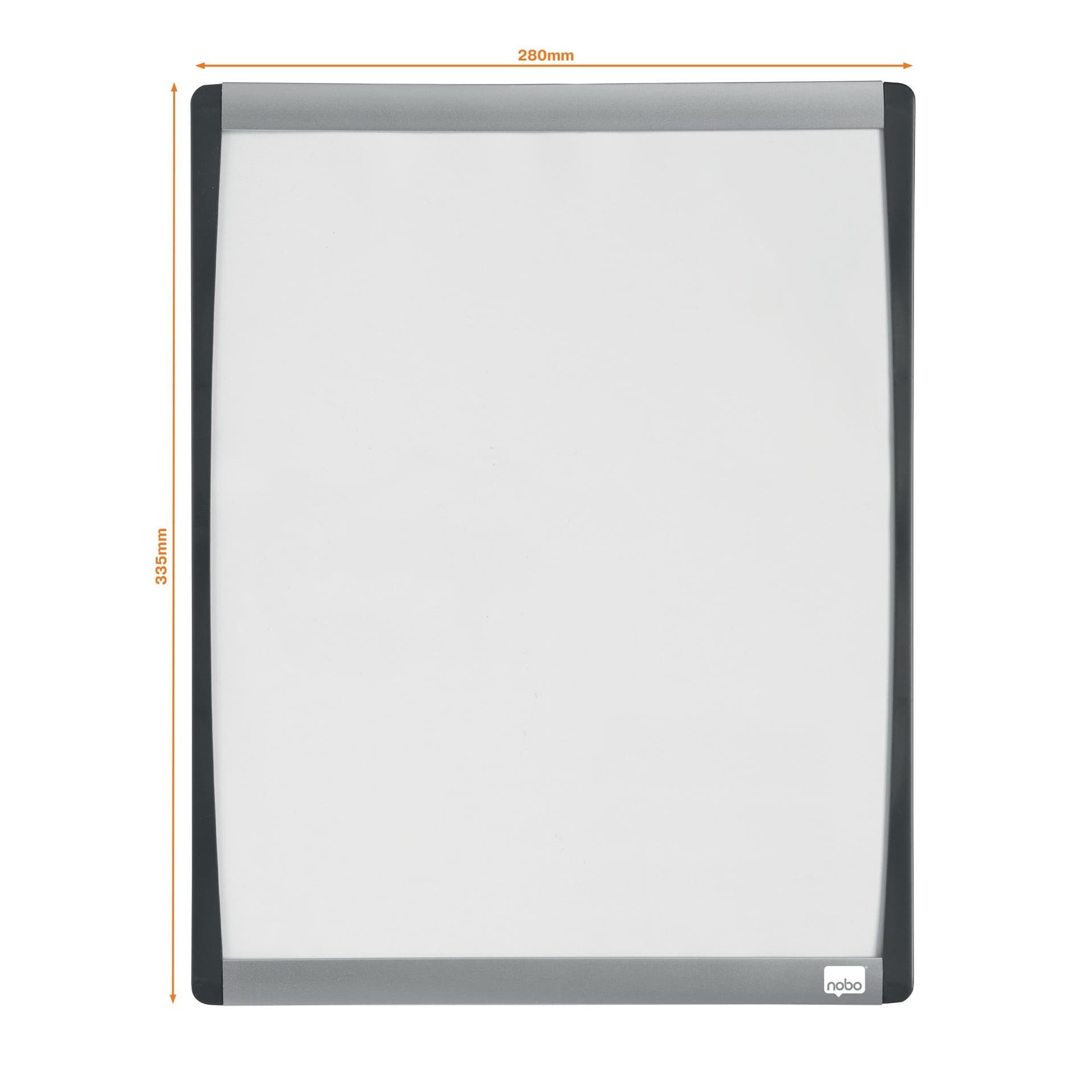 Whiteboard Nobo 35.5x28cm gewelfd 3