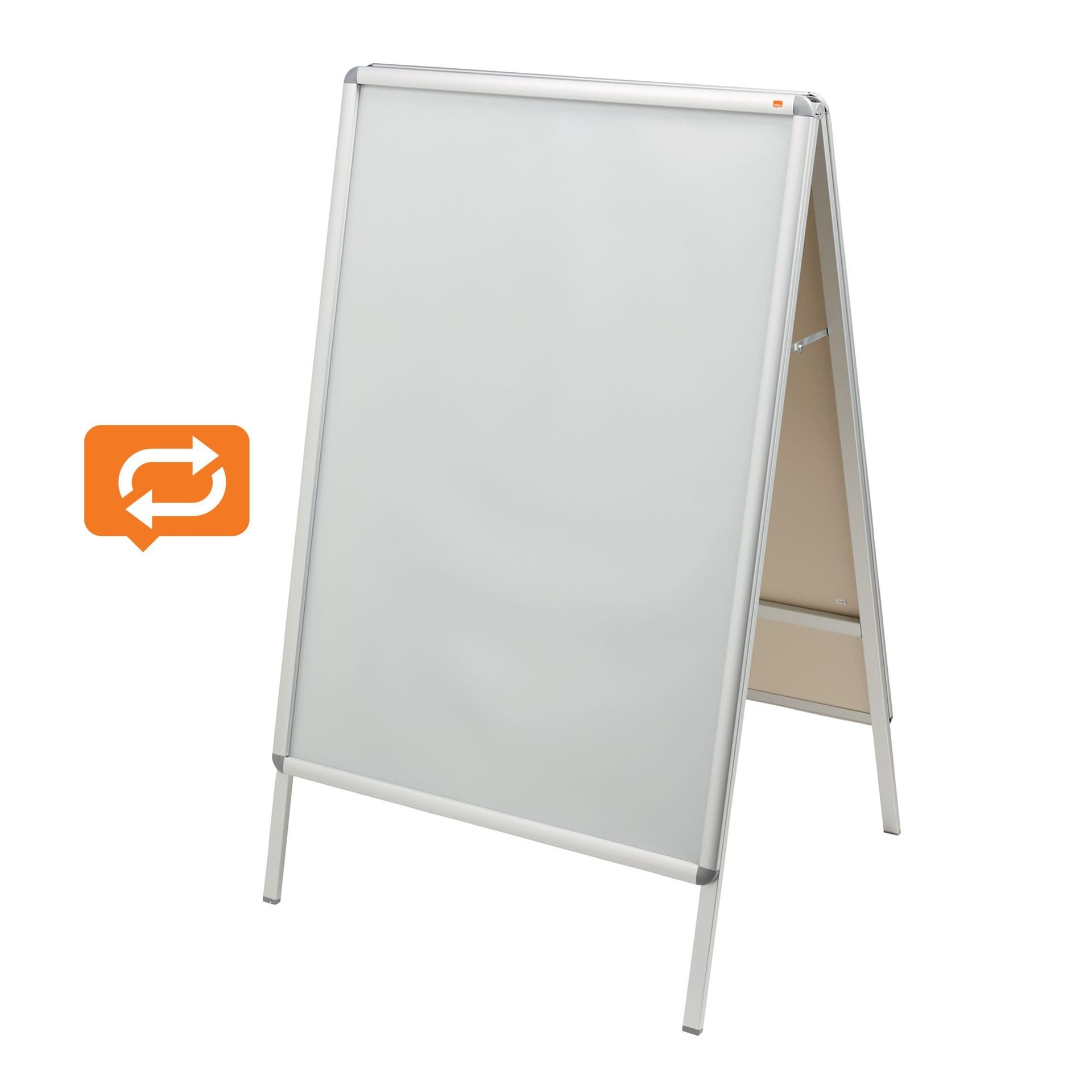 Stoepbord Nobo Essence A0 1189x841mm met kliklijst 2