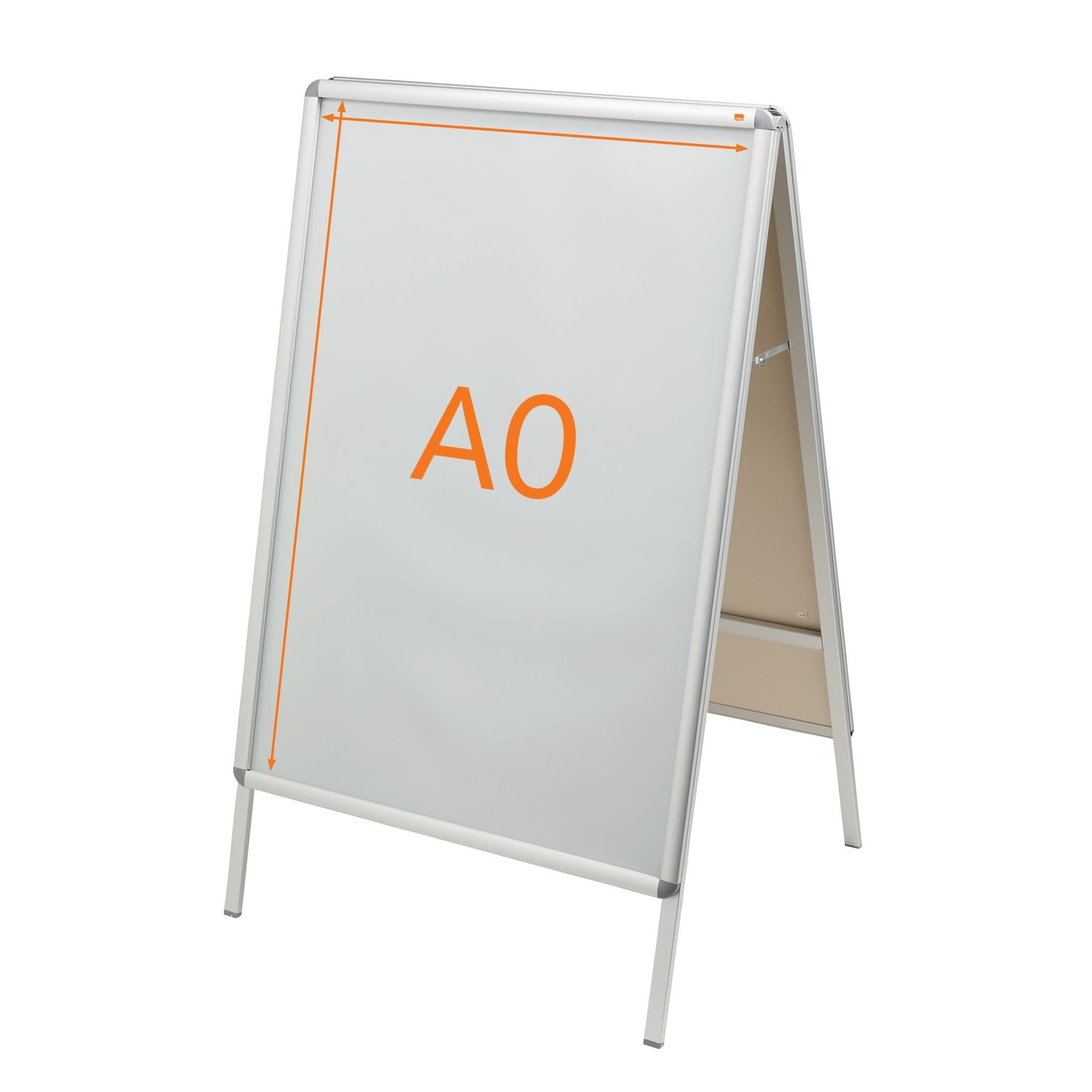 Stoepbord Nobo Essence A0 1189x841mm met kliklijst 3