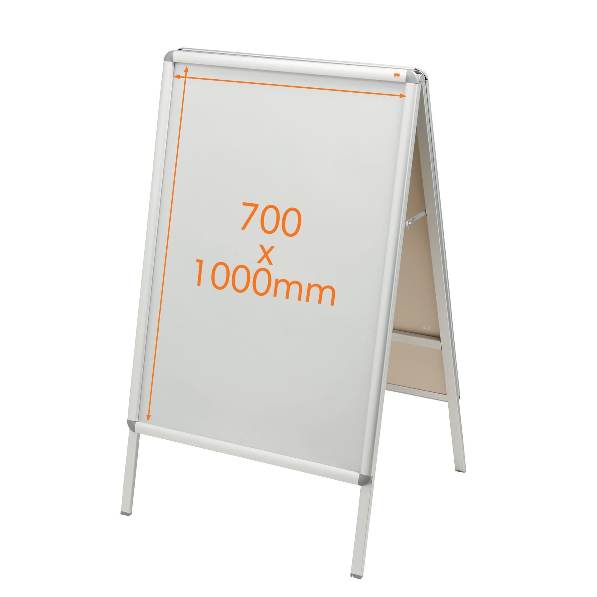 Stoepbord Nobo Essence 70x100cm met kliklijst 2