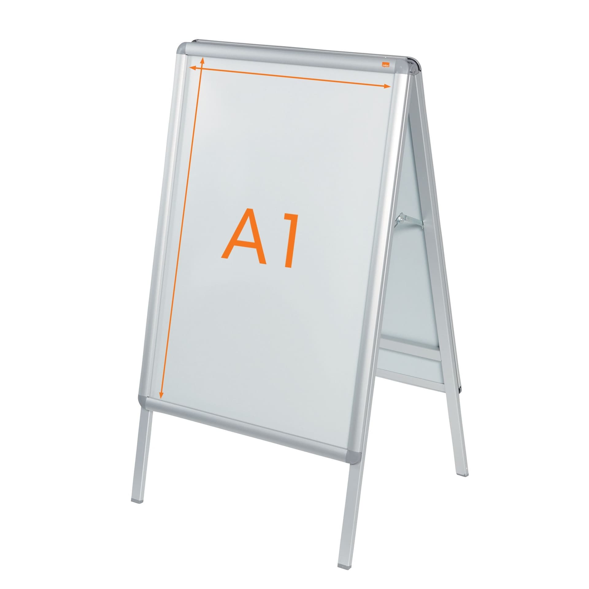 Stoepbord Nobo Essence A1 met kliklijst 2