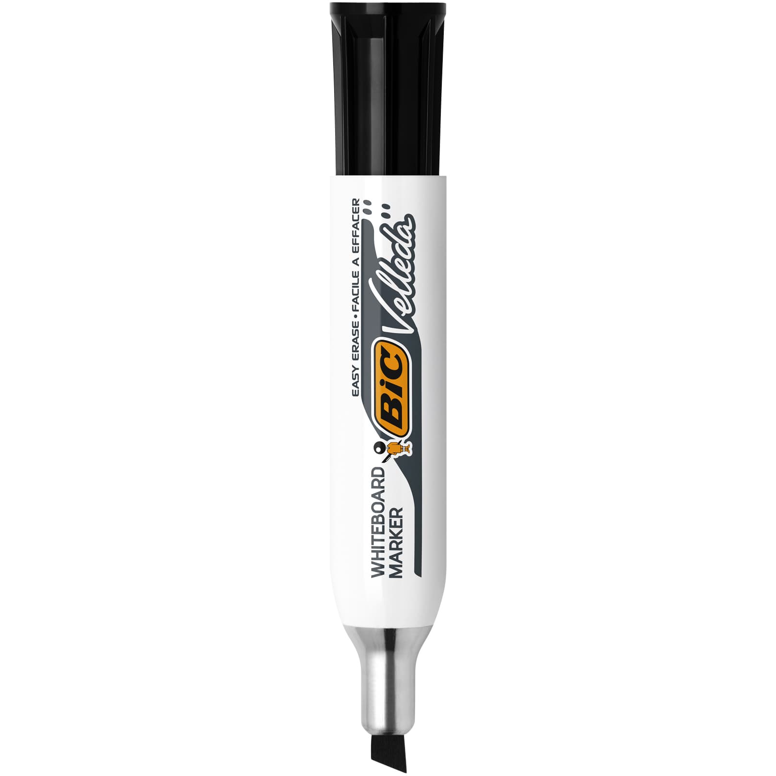 Whiteboardmarker Bic Velleda 1781 schuin large zwart 5