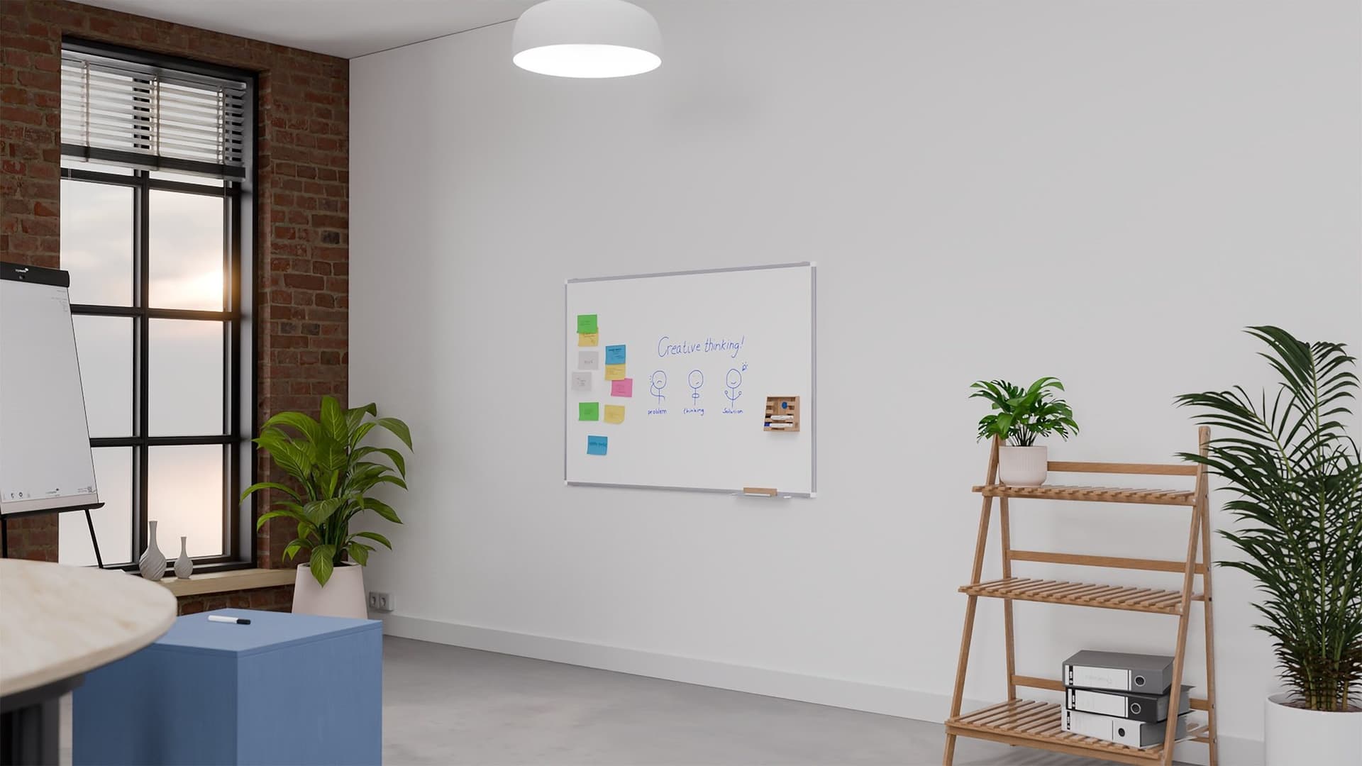 Whiteboard Legamaster Premium+ 90x120cm magnetisch emaille 6