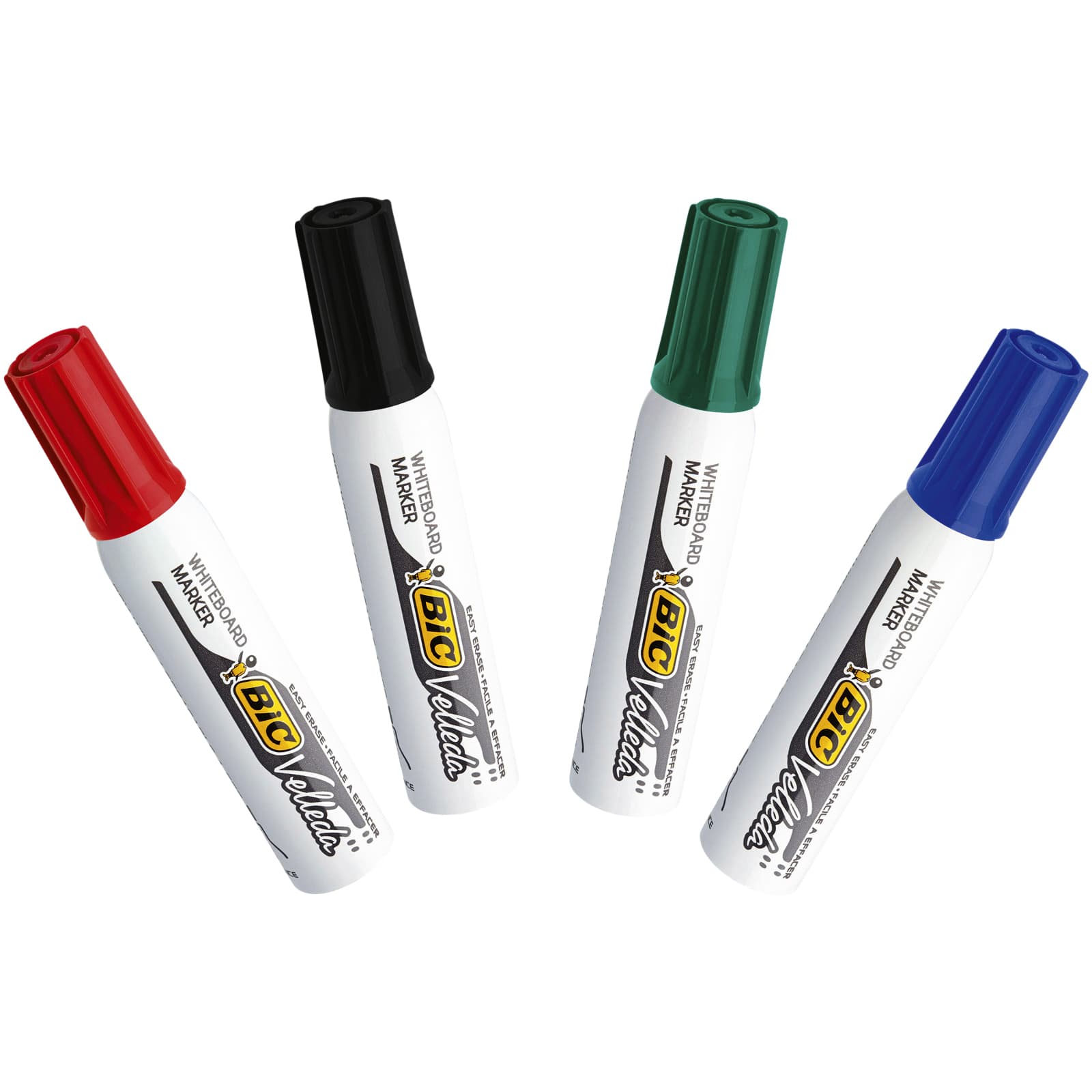 Viltstift Bic Velleda 1781 whiteboard schuin large assorti 4 stuks 2